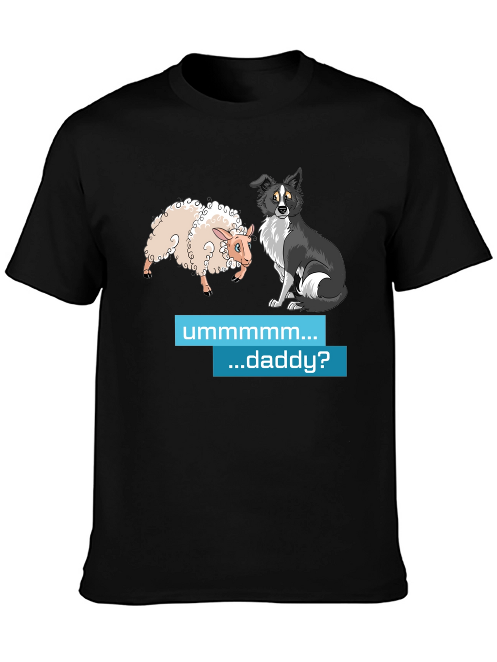Funny Sheep & Dog Humor T-Shirt