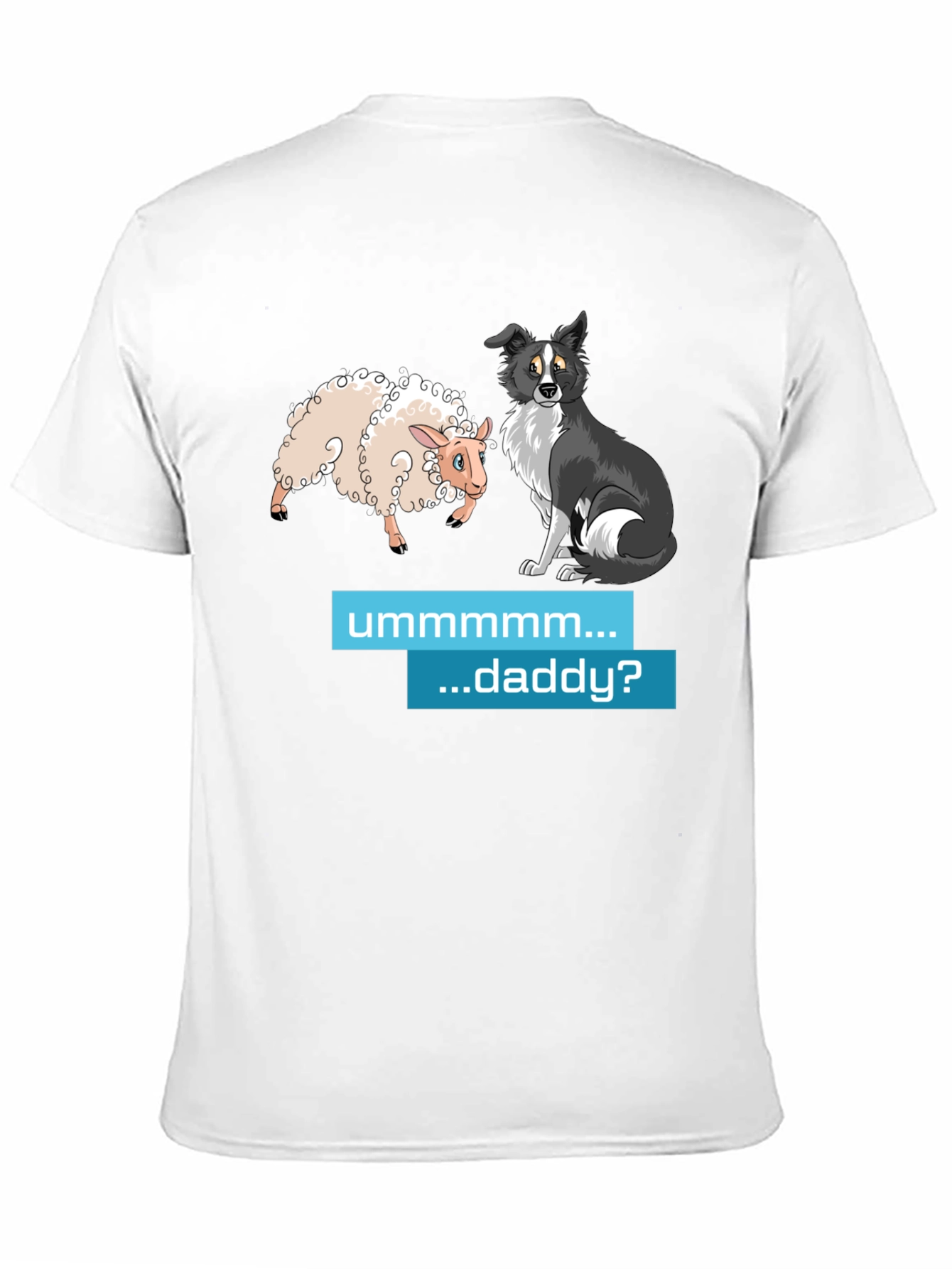 Funny Sheep & Dog Humor T-Shirt