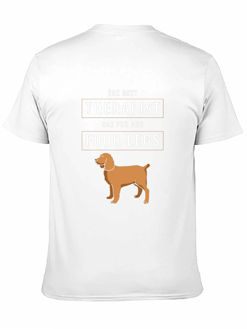 Best Therapist Dog T-Shirt - Furry Friend Comfort