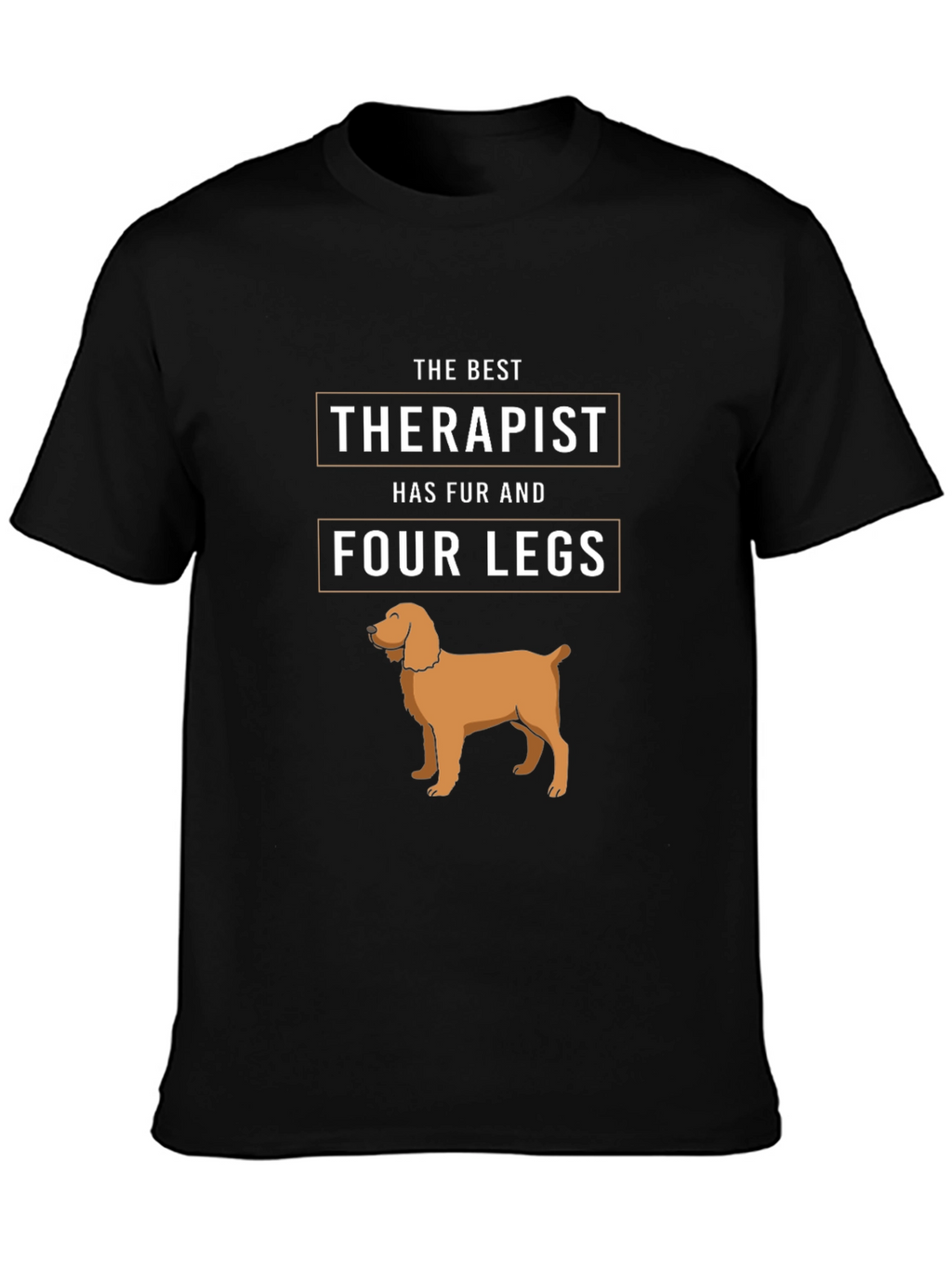 Best Therapist Dog T-Shirt - Furry Friend Comfort