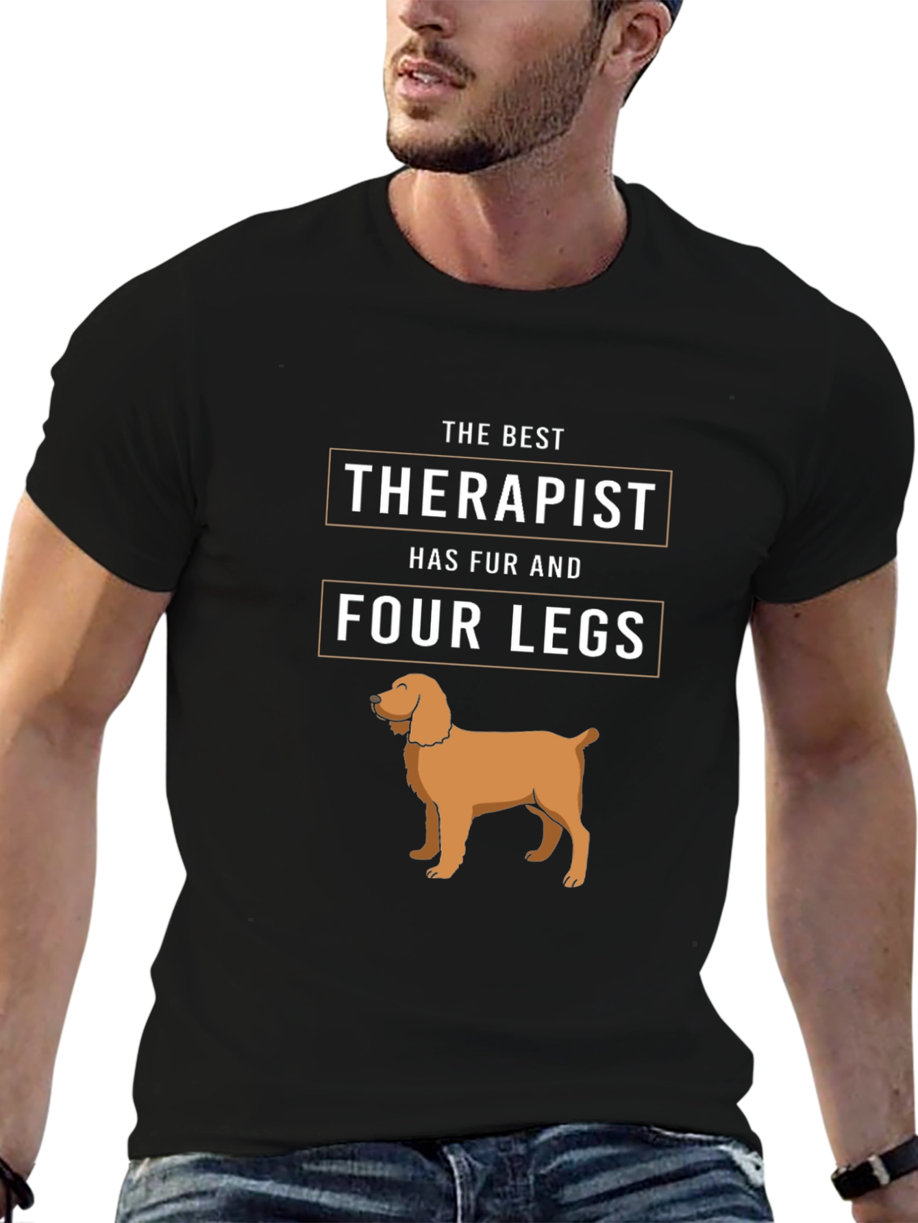 Best Therapist Dog T-Shirt - Furry Friend Comfort