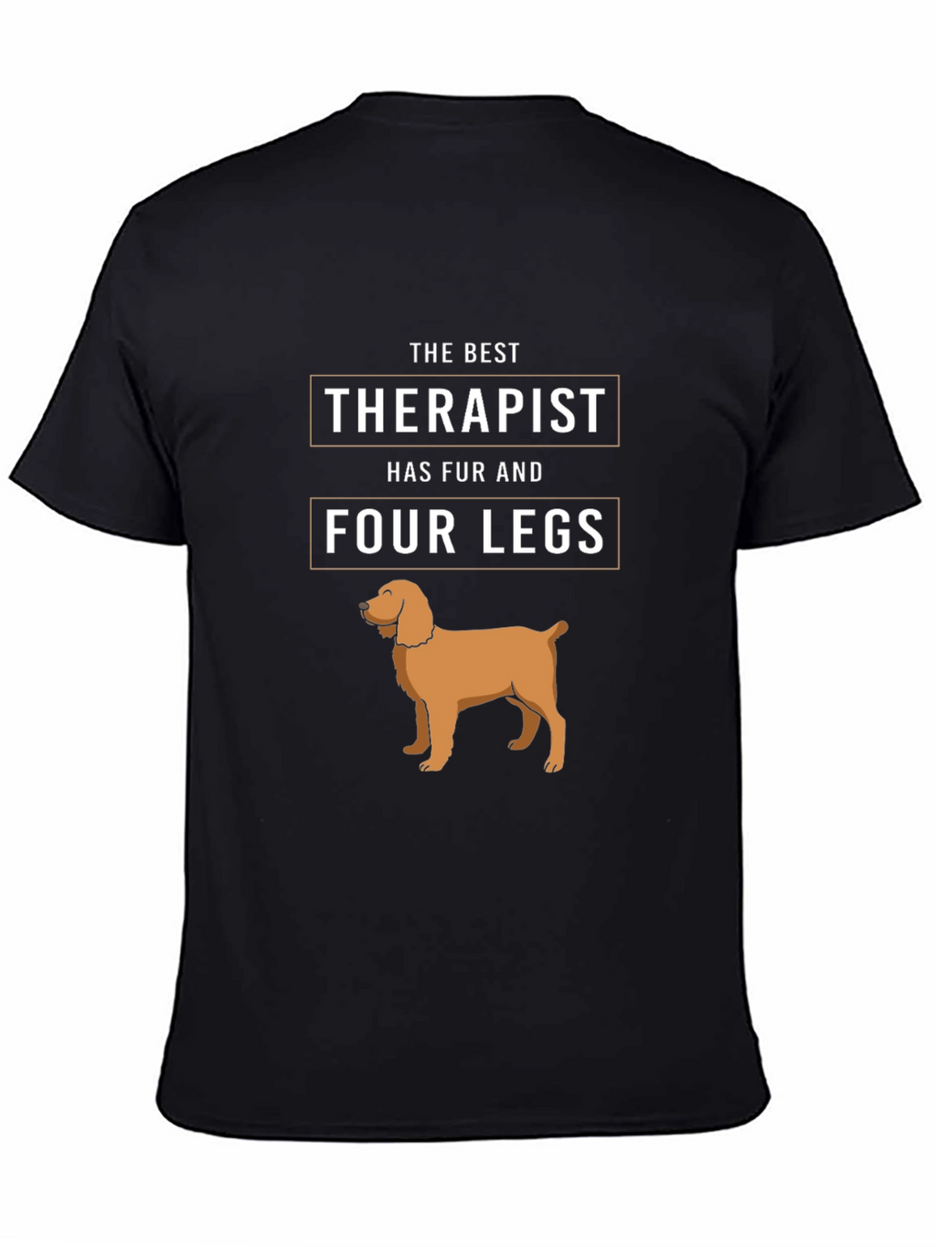 Best Therapist Dog T-Shirt - Furry Friend Comfort