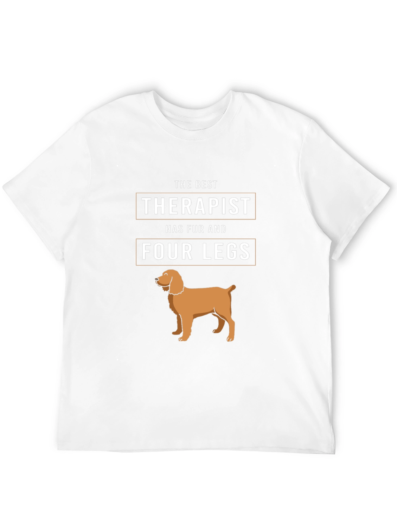 Best Therapist Dog T-Shirt - Furry Friend Comfort