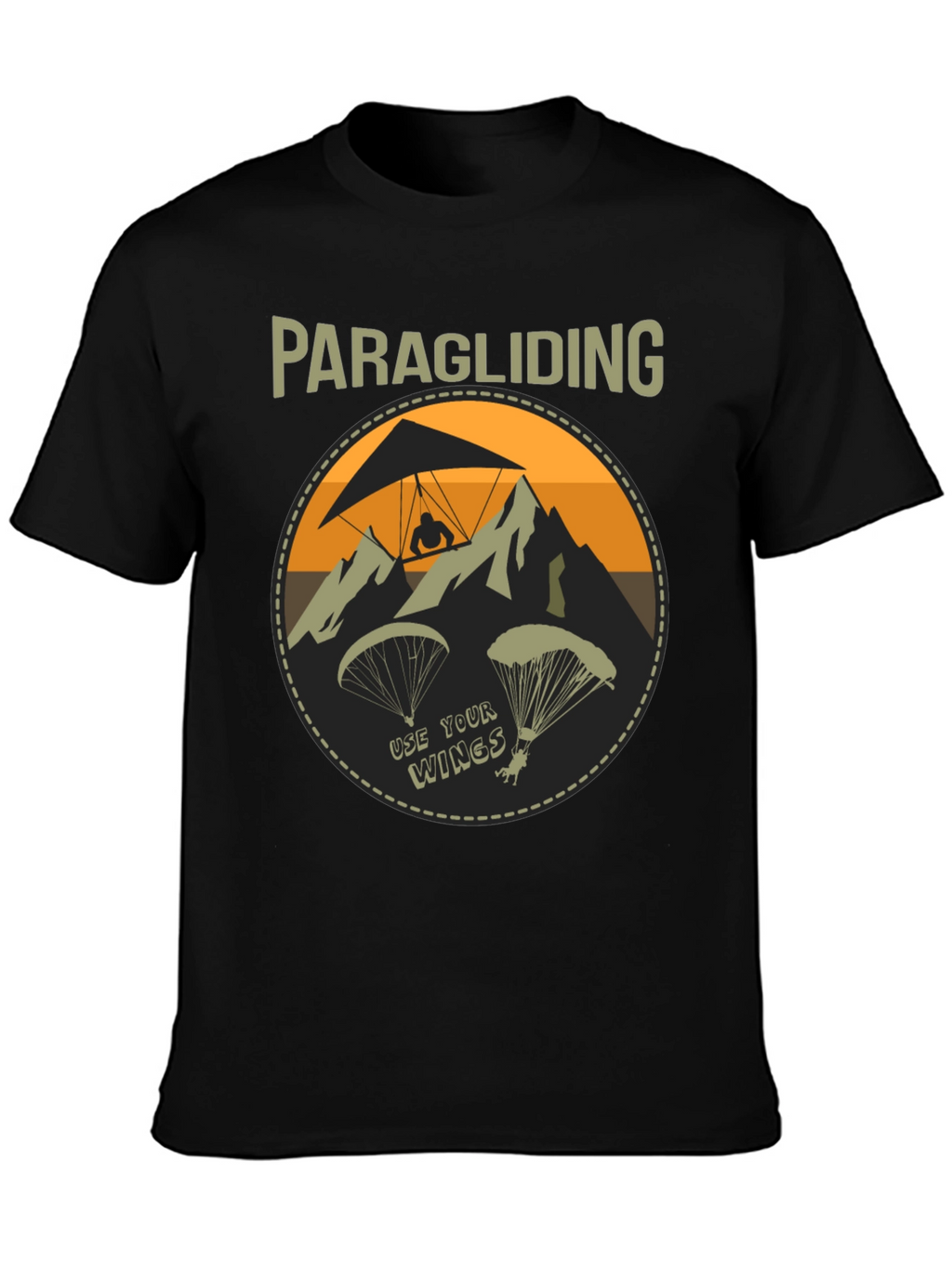 Paragliding Adventure T-Shirt: Use Your Wings!