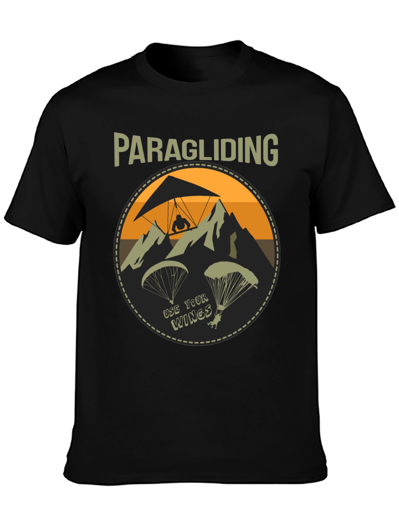 Paragliding Adventure T-Shirt: Use Your Wings!