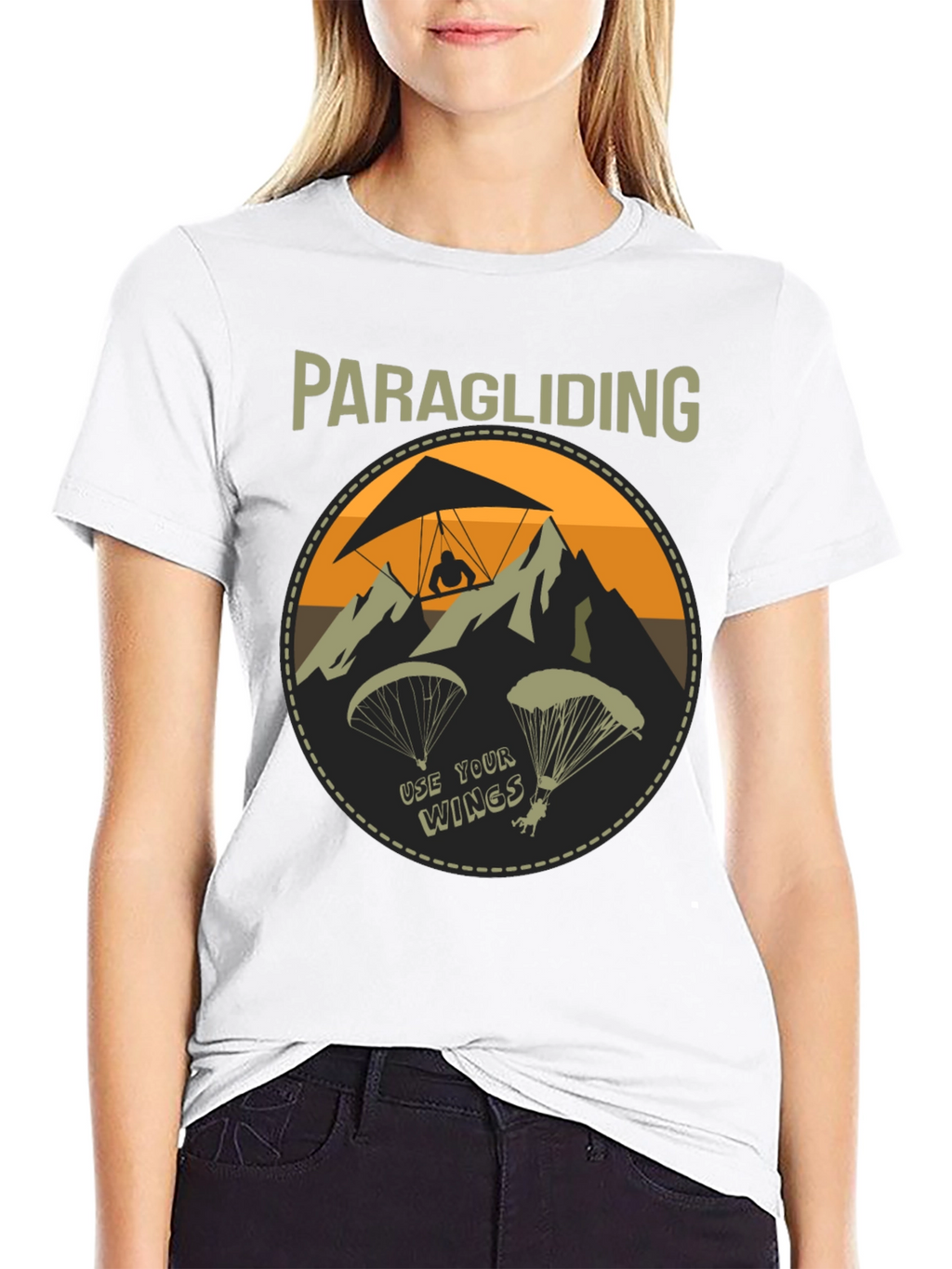 Paragliding Adventure T-Shirt: Use Your Wings!