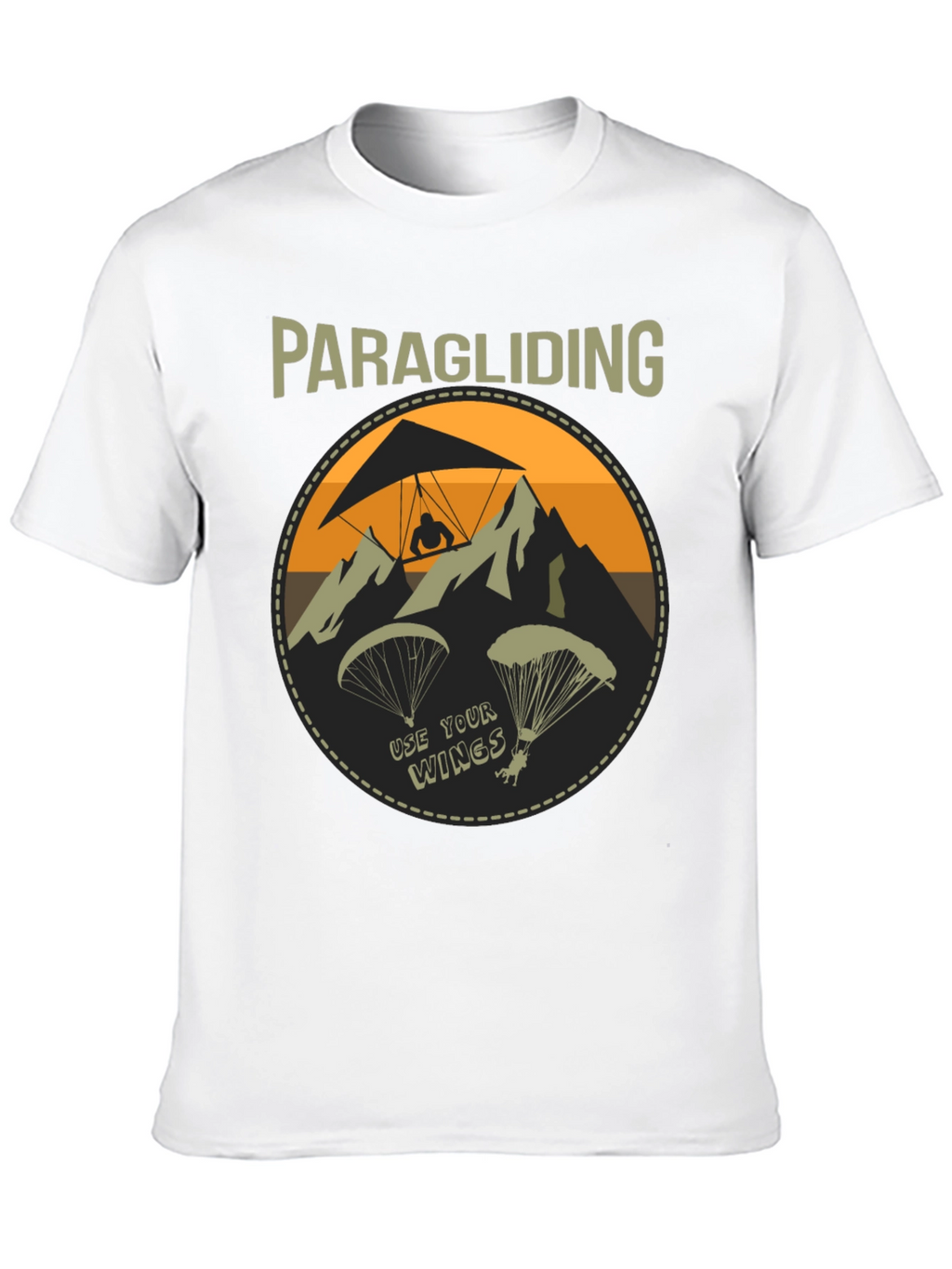 Paragliding Adventure T-Shirt: Use Your Wings!