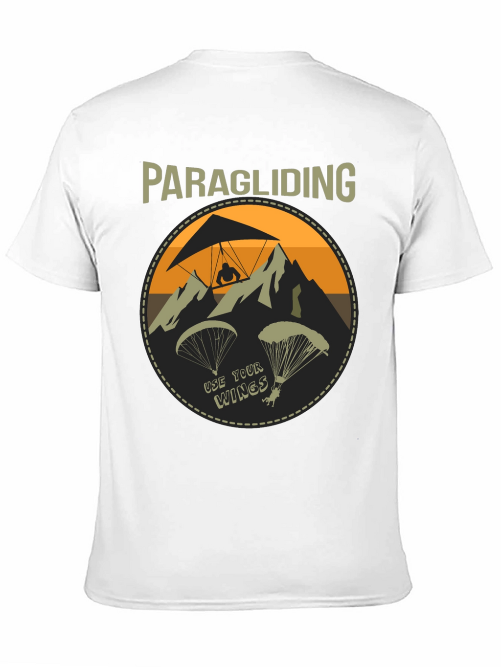 Paragliding Adventure T-Shirt: Use Your Wings!