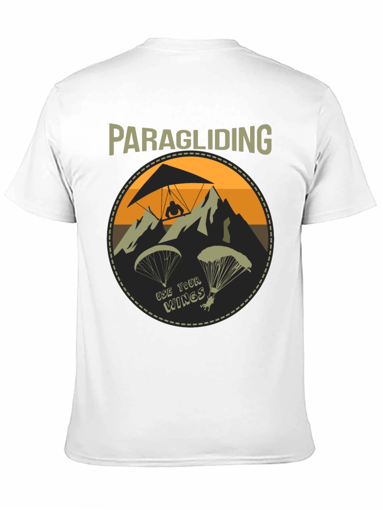Paragliding Adventure T-Shirt: Use Your Wings!