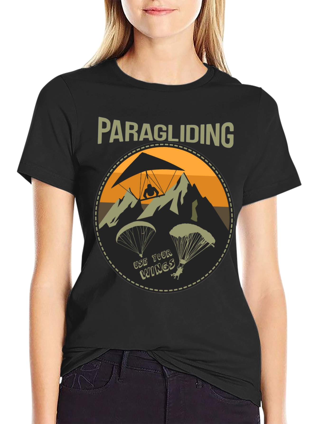 Paragliding Adventure T-Shirt: Use Your Wings!