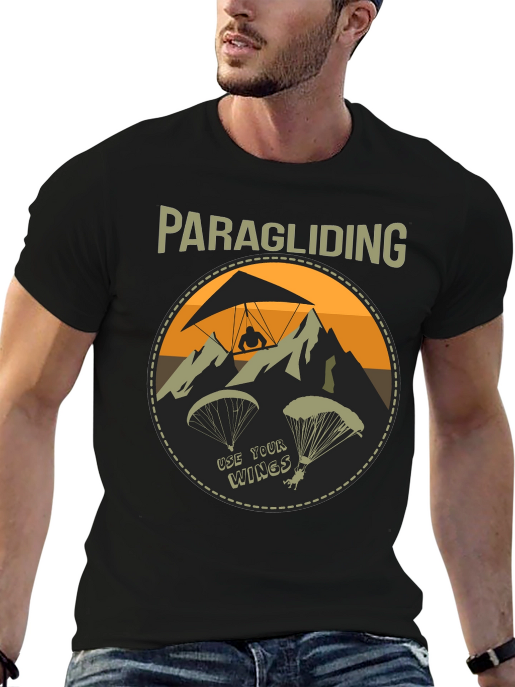 Paragliding Adventure T-Shirt: Use Your Wings!
