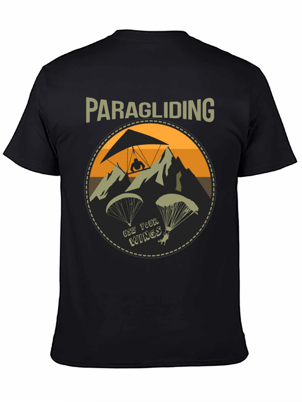 Paragliding Adventure T-Shirt: Use Your Wings!
