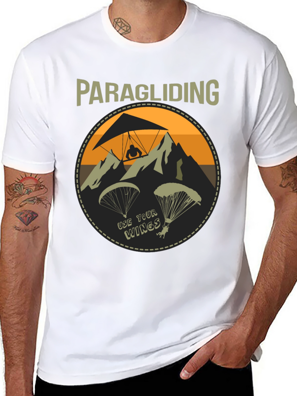 Paragliding Adventure T-Shirt: Use Your Wings!