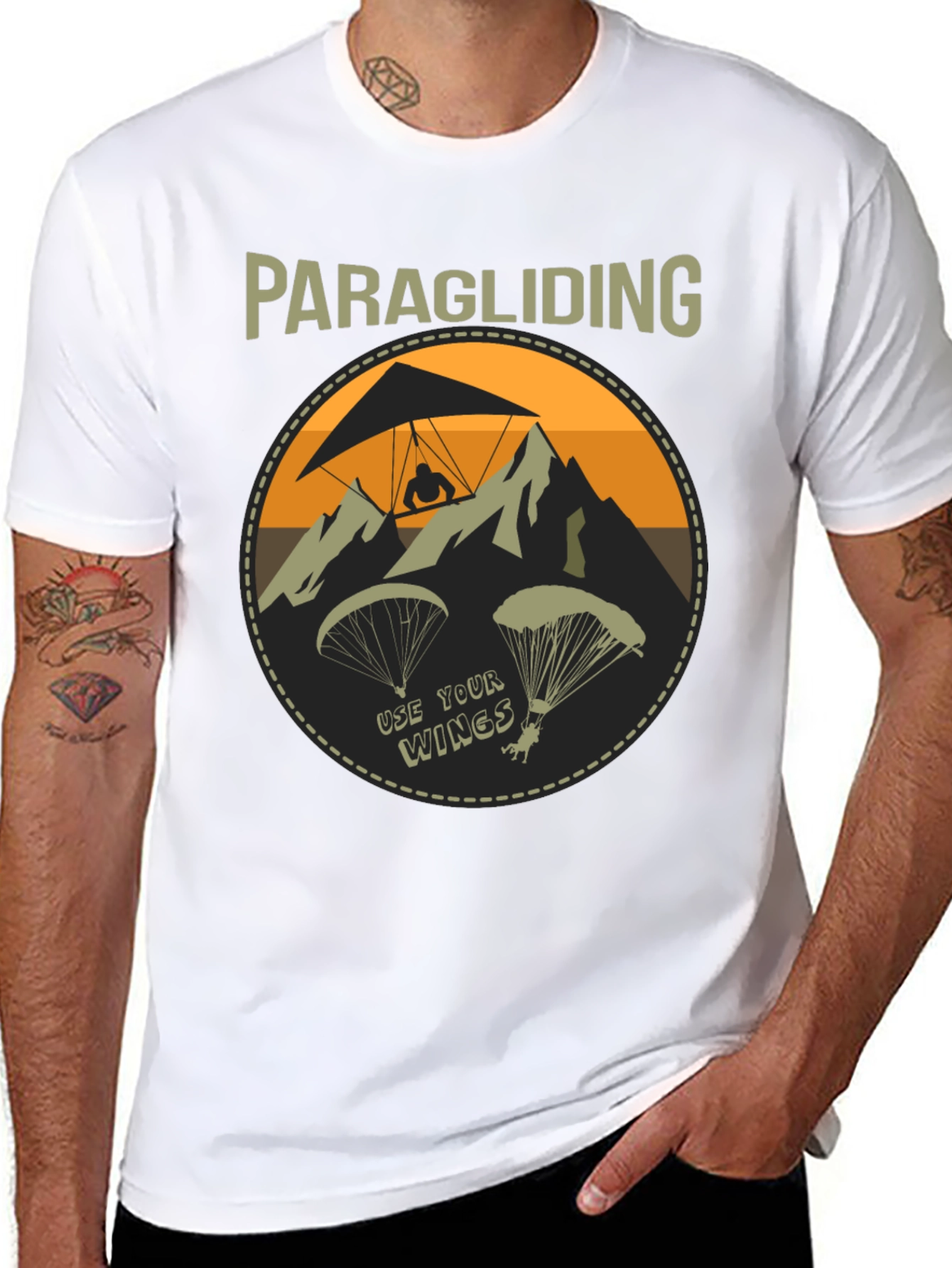 Paragliding Adventure T-Shirt: Use Your Wings!
