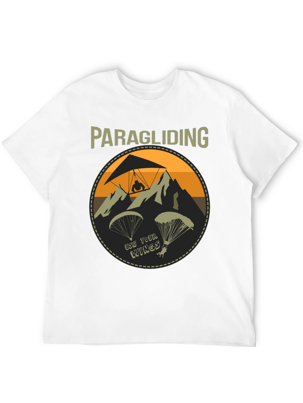 Paragliding Adventure T-Shirt: Use Your Wings!