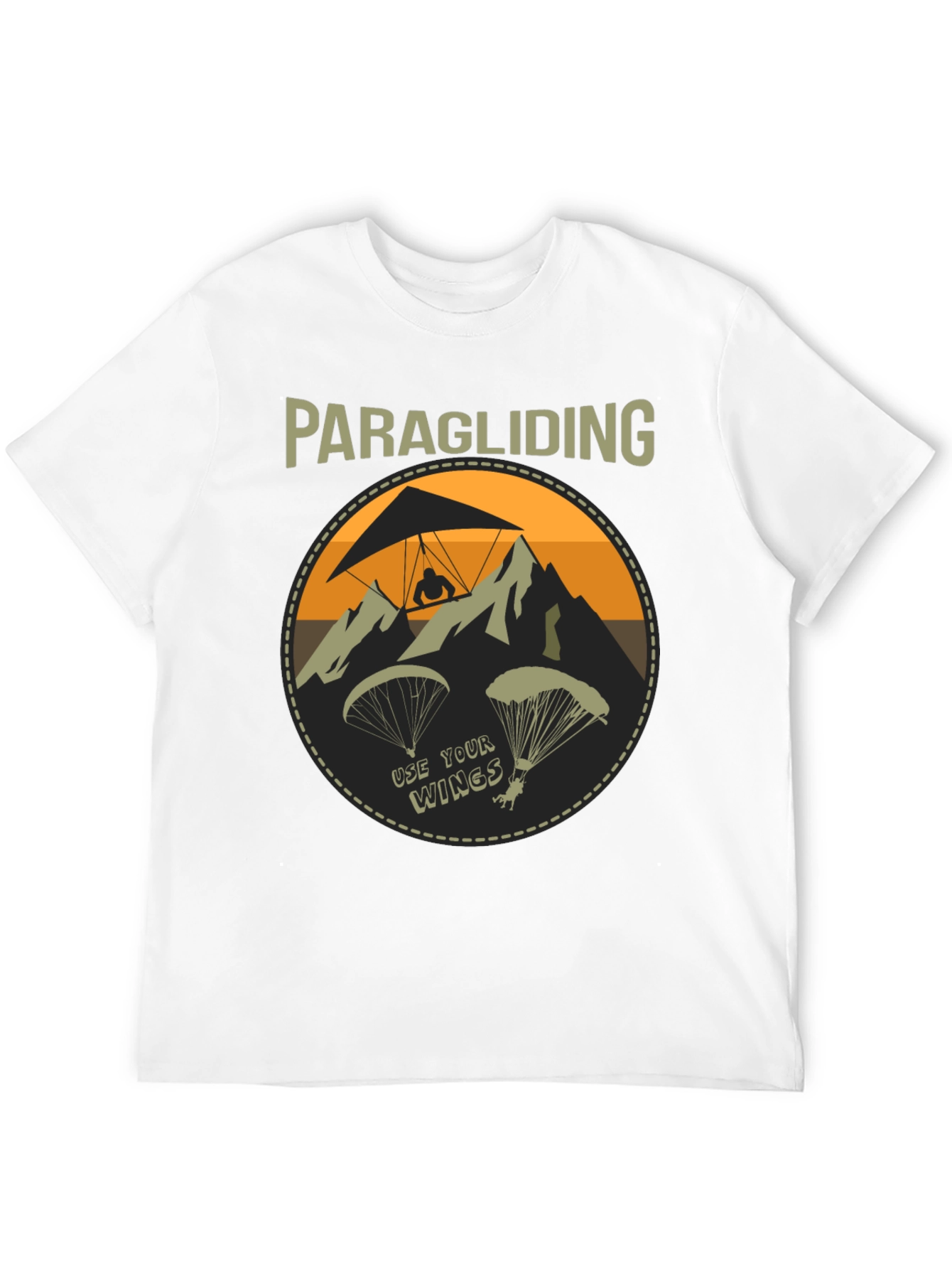 Paragliding Adventure T-Shirt: Use Your Wings!