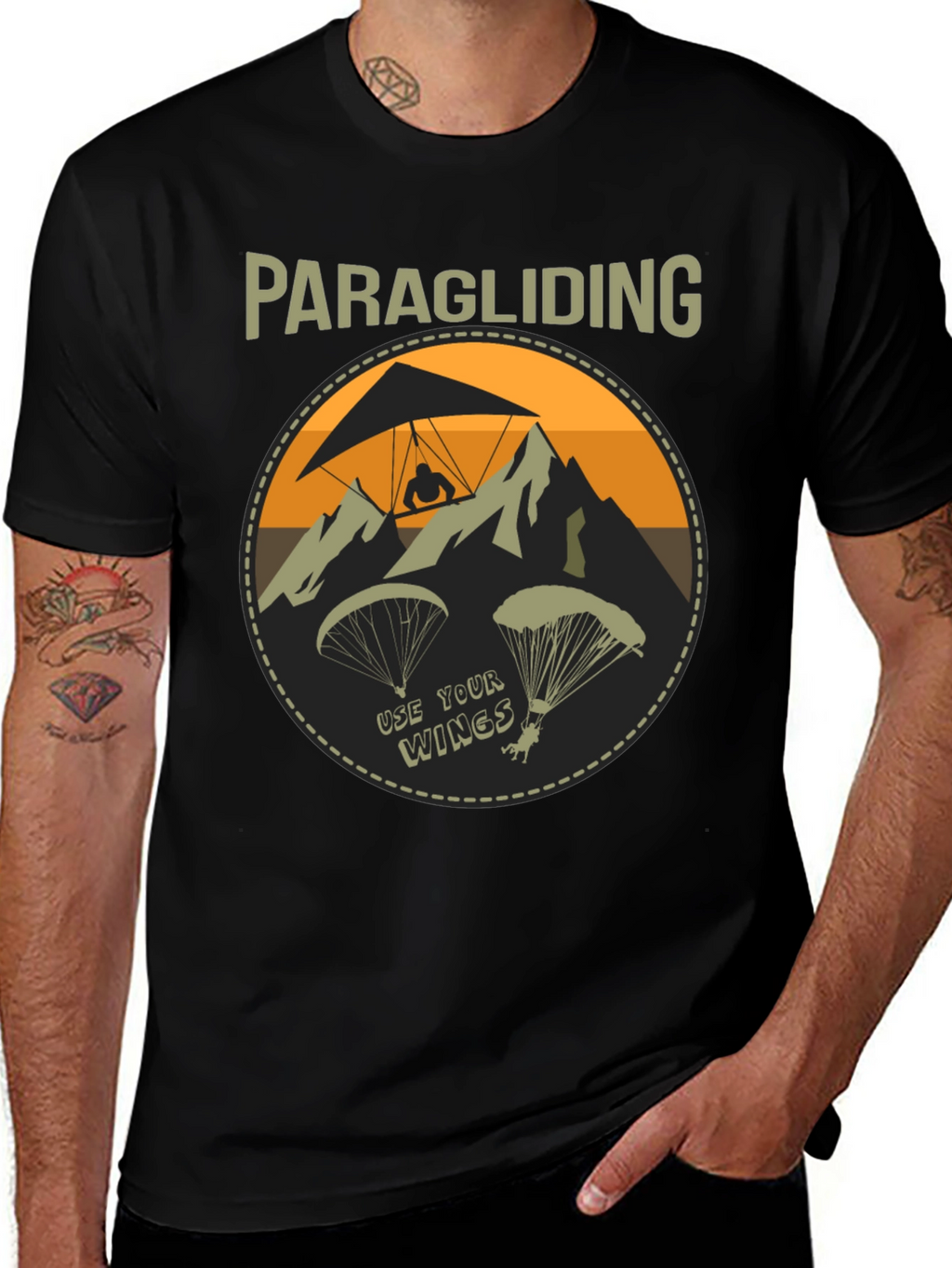 Paragliding Adventure T-Shirt: Use Your Wings!