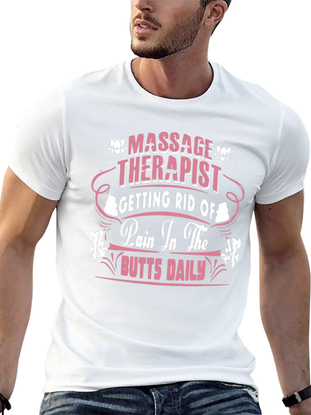 Massage Therapist Humor Graphic T-Shirt