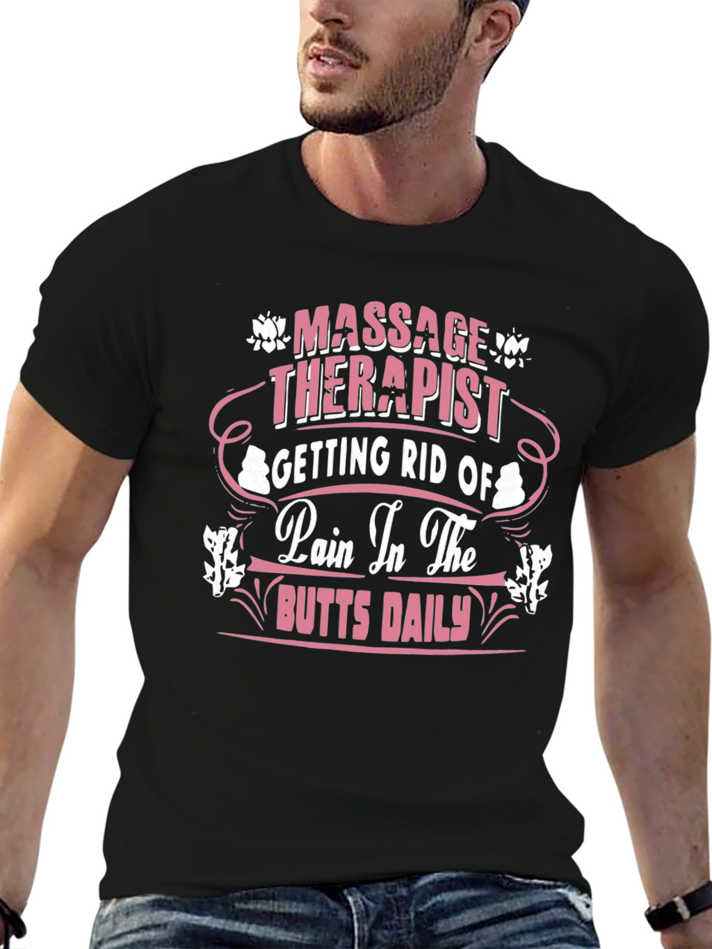 Massage Therapist Humor Graphic T-Shirt