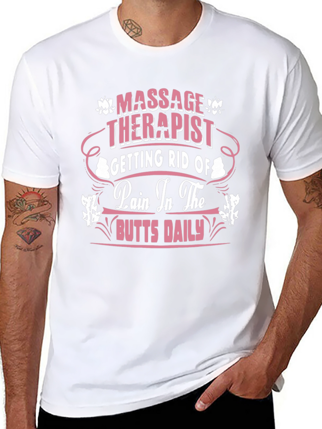 Massage Therapist Humor Graphic T-Shirt