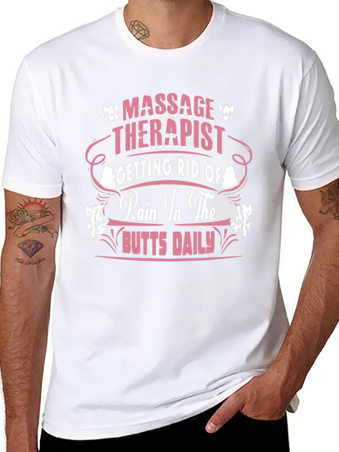 Massage Therapist Humor Graphic T-Shirt