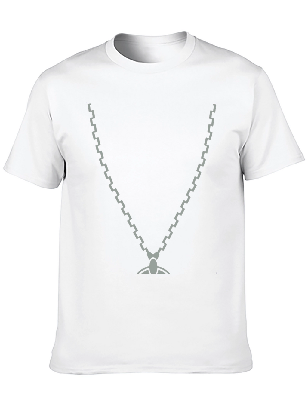 Cool Chain Graphic Black T-Shirt