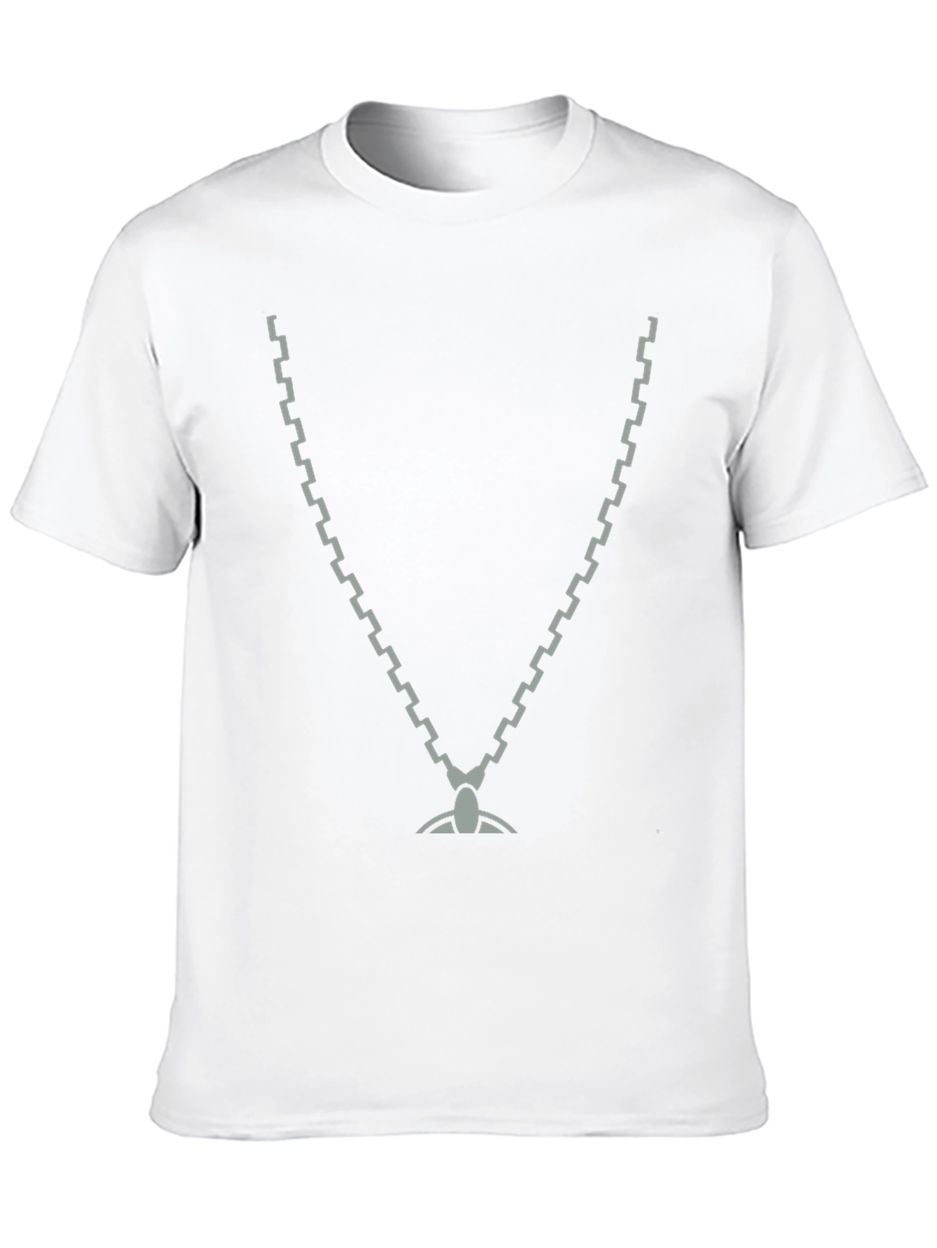 Cool Chain Graphic Black T-Shirt