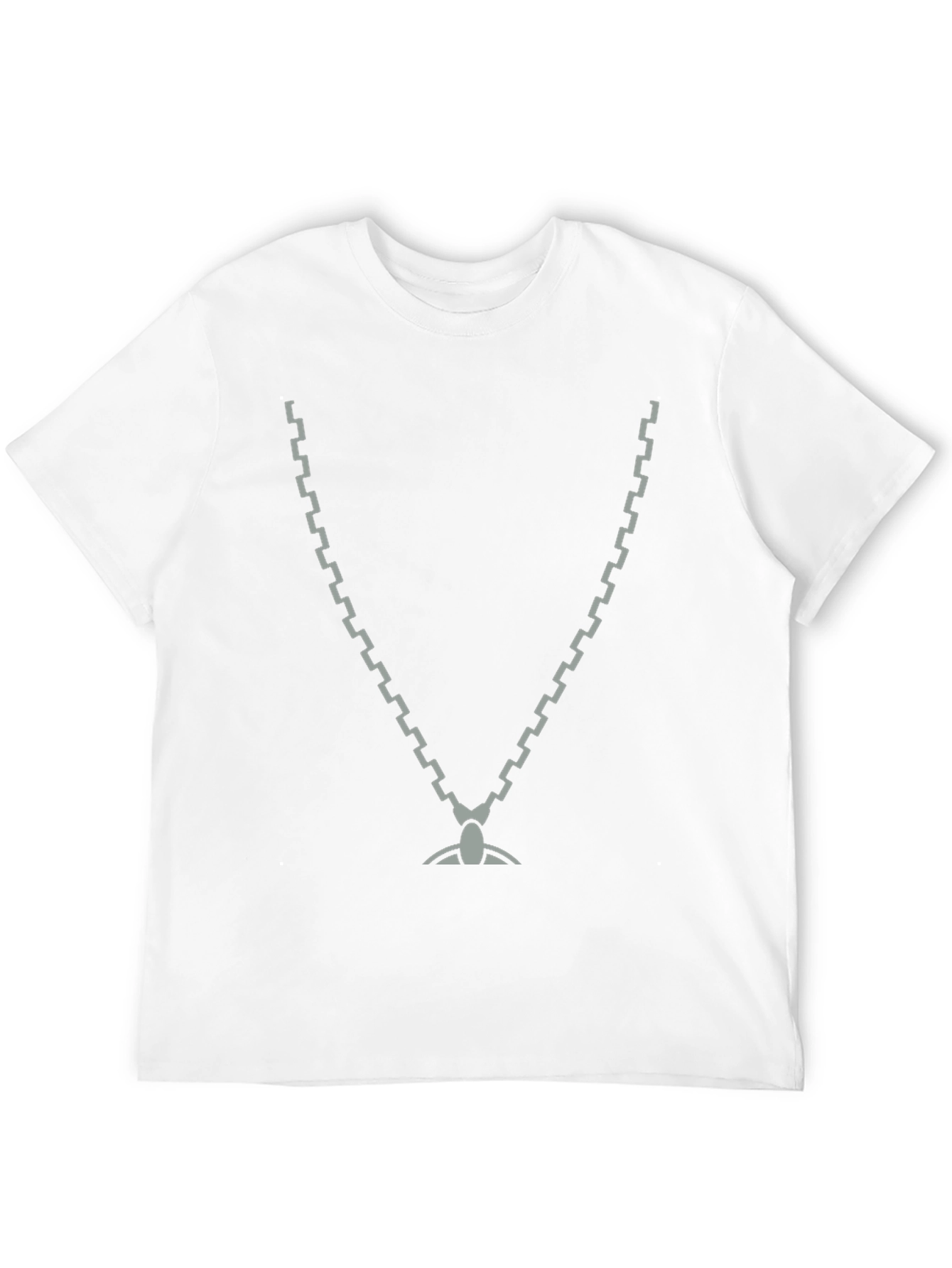 Cool Chain Graphic Black T-Shirt