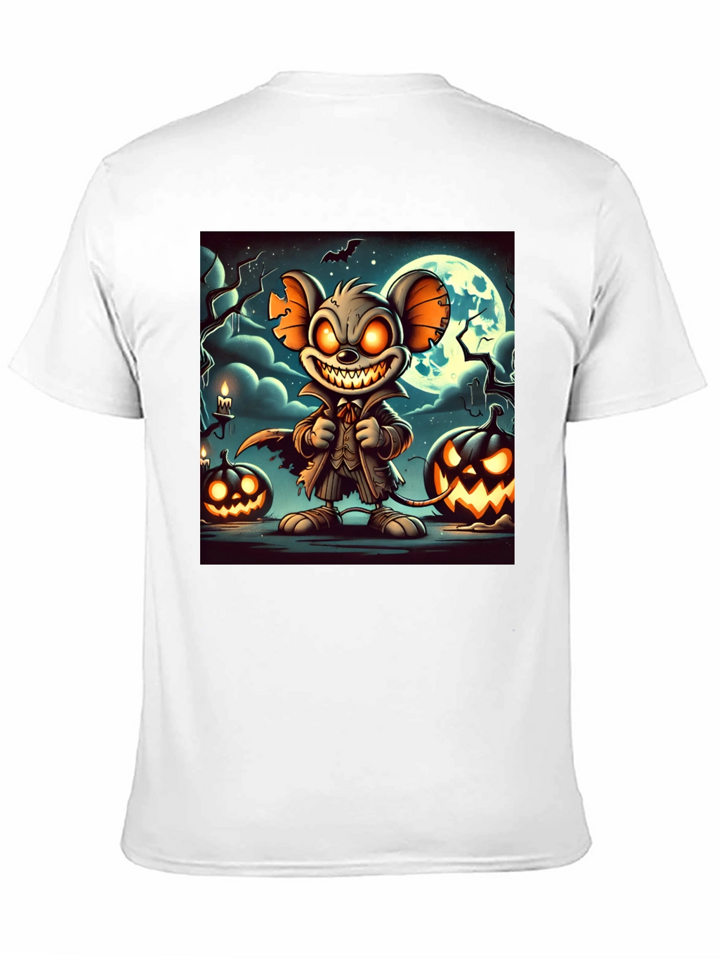 Spooky Halloween Mouse T-Shirt