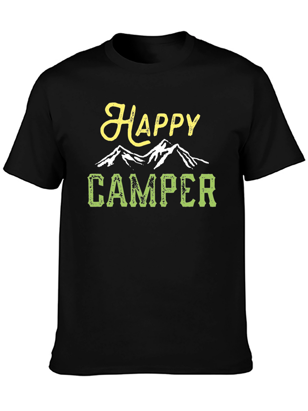 Happy Camper T-Shirt - Mountain Adventure