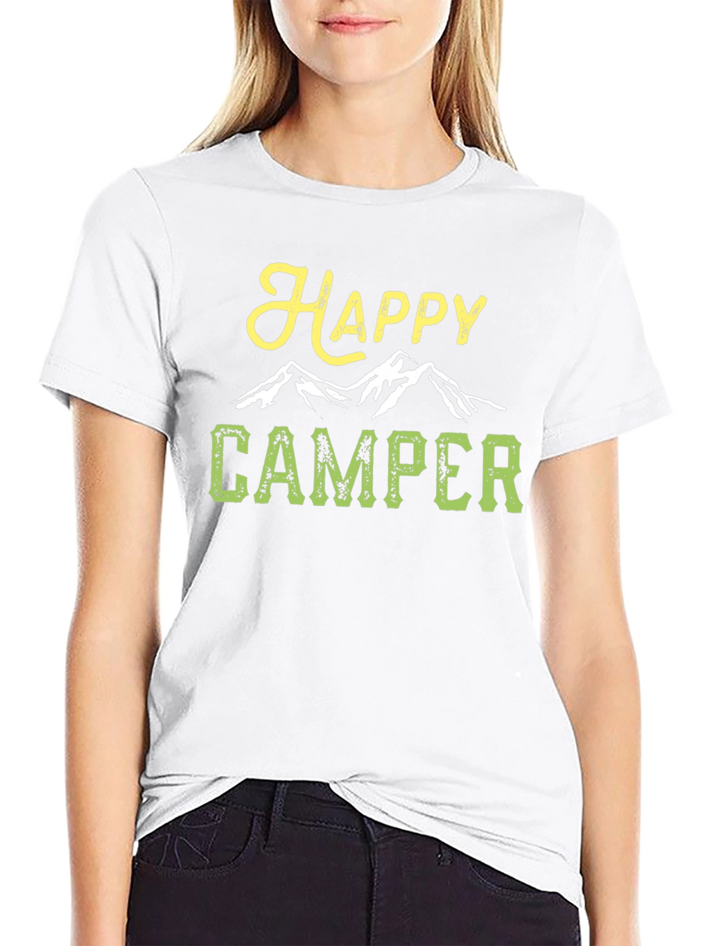 Happy Camper T-Shirt - Mountain Adventure