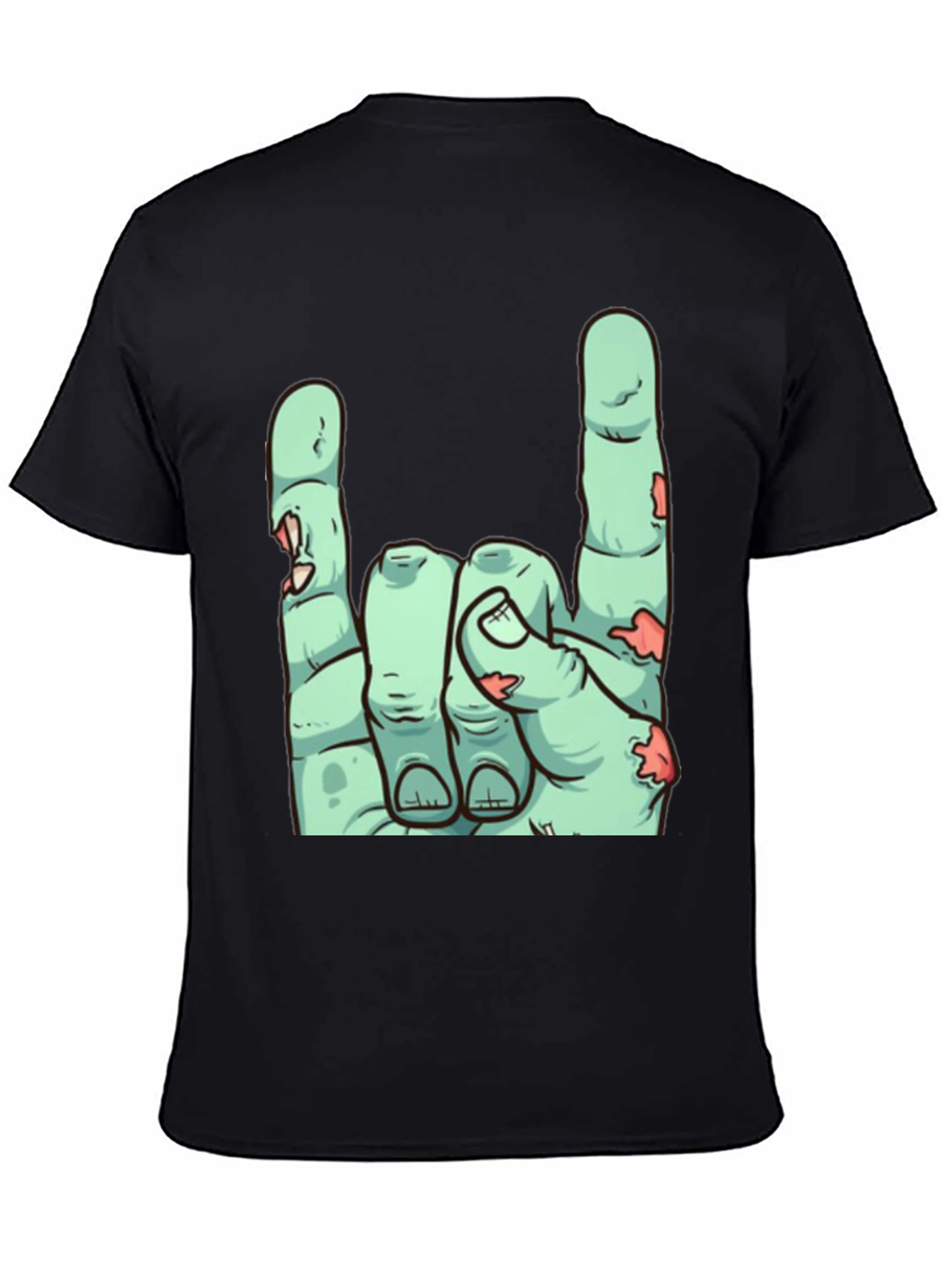 Zombie Hand Rock On T-Shirt