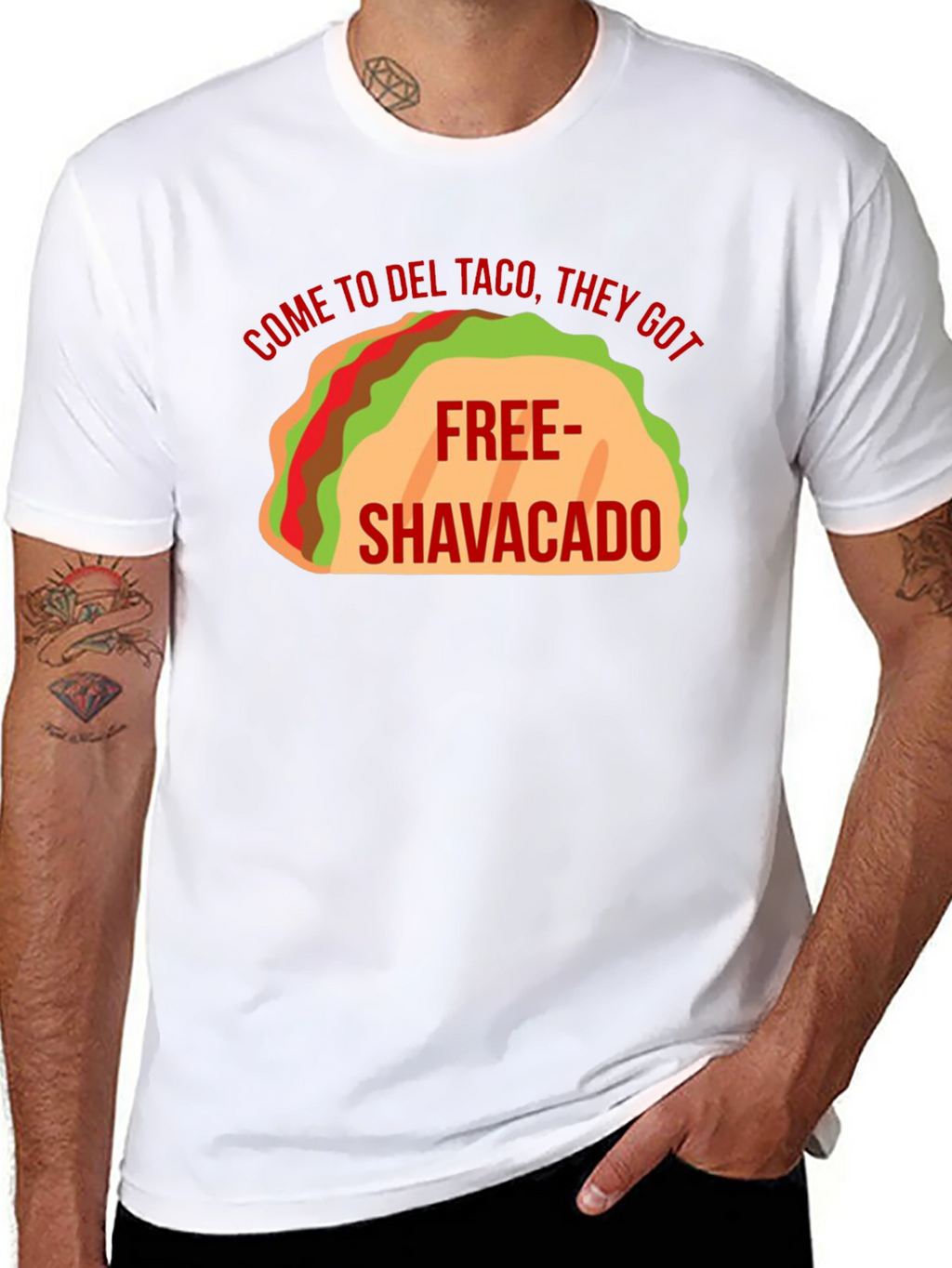 Del Taco Shavacado Graphic Tee