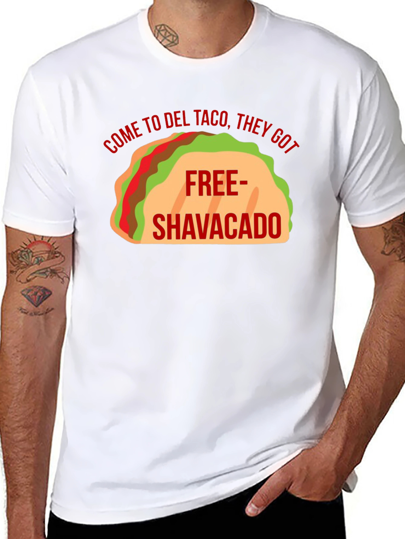 Del Taco Shavacado Graphic Tee