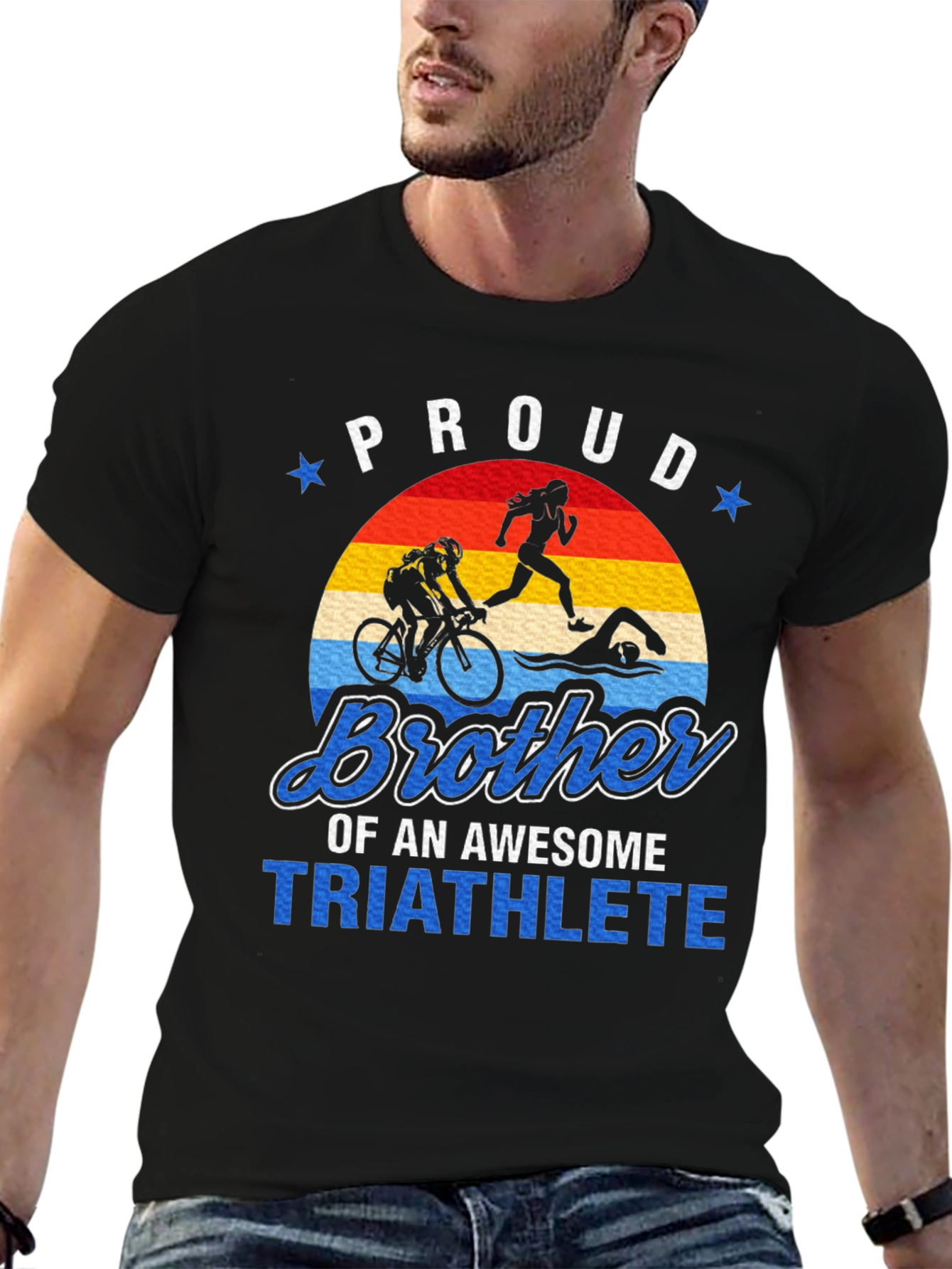 Proud Brother of a Triathlete T-Shirt