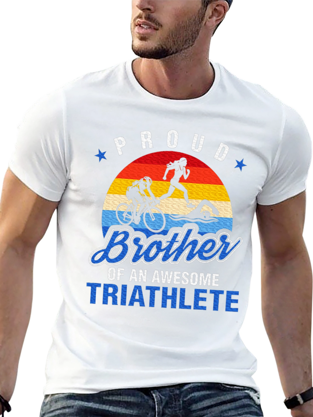 Proud Brother of a Triathlete T-Shirt