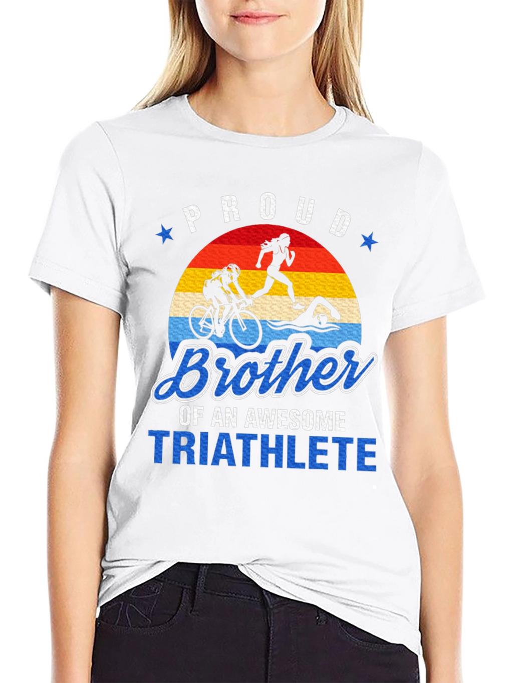 Proud Brother of a Triathlete T-Shirt