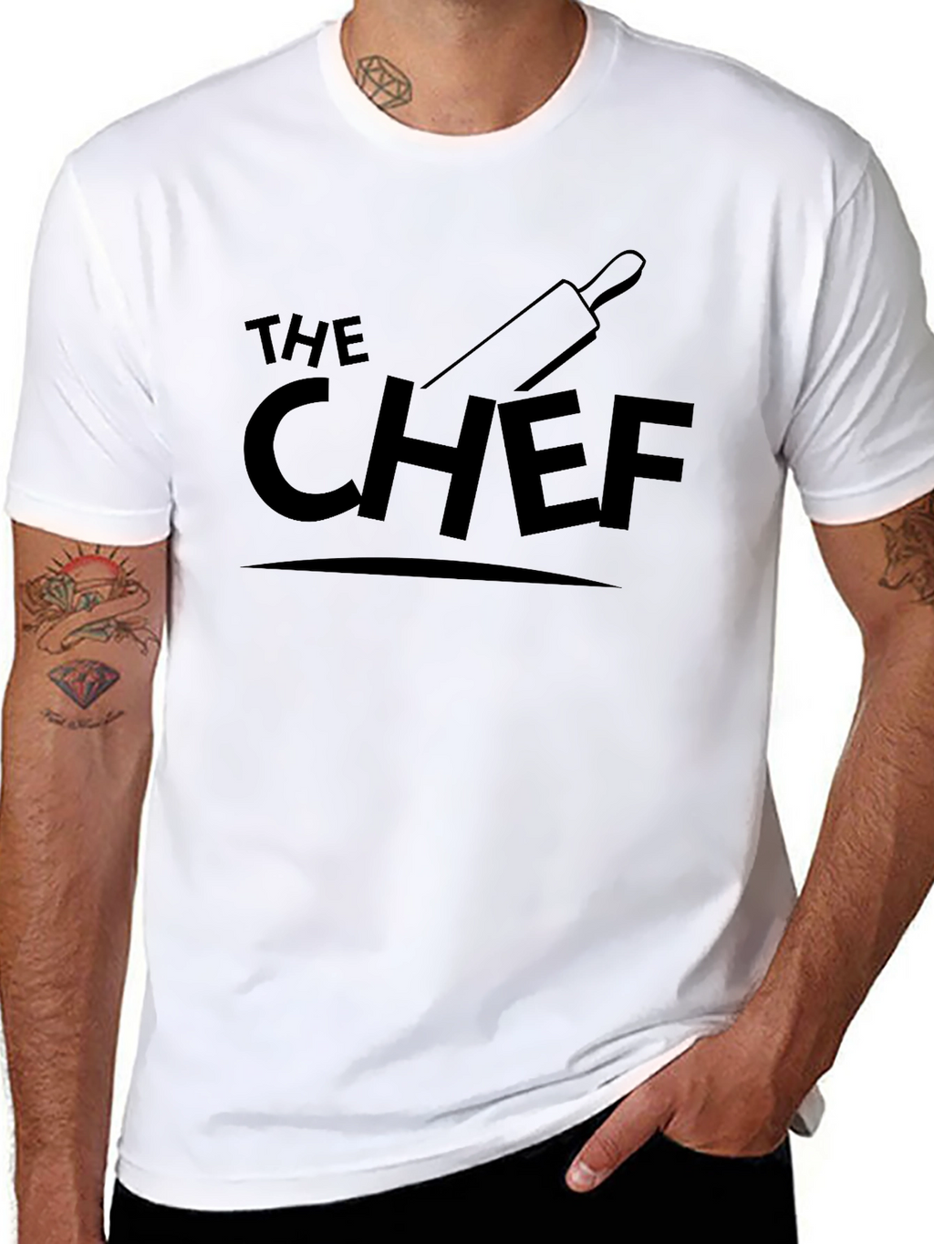 The Chef Graphic Tee - Foodie T-Shirt