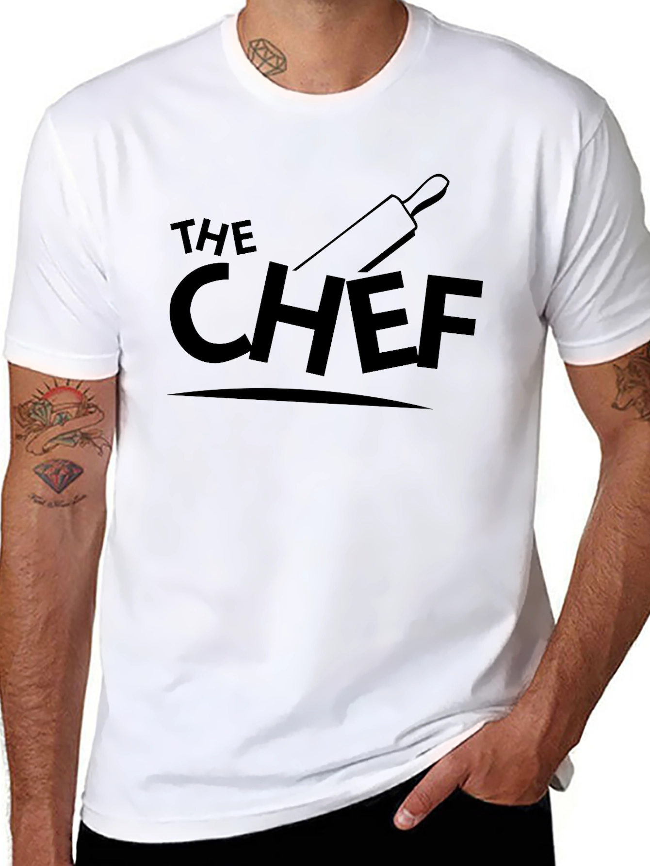 The Chef Graphic Tee - Foodie T-Shirt