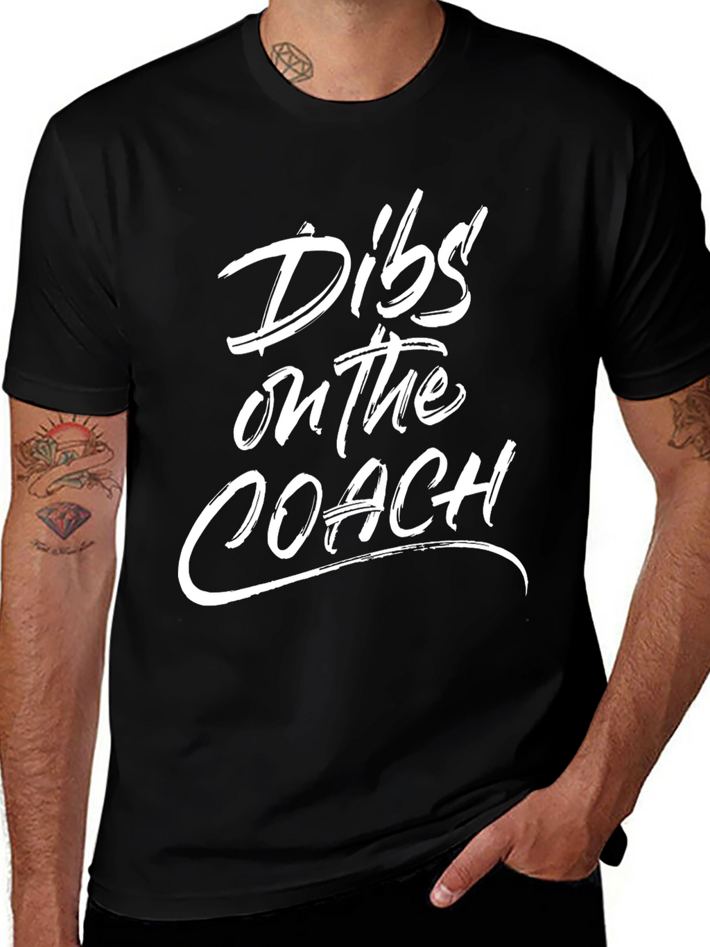 Dibs on the Coach Graphic Tee