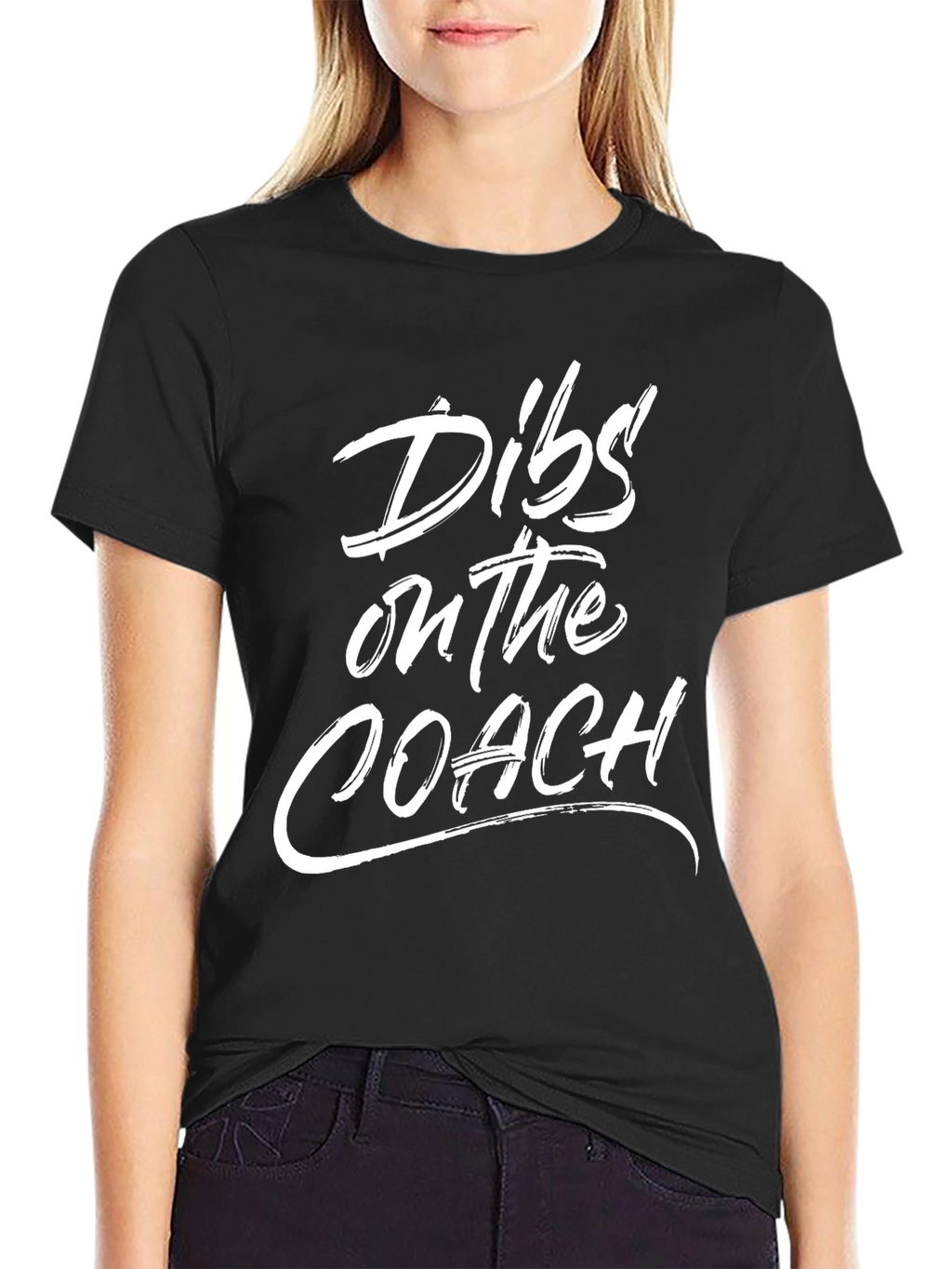 Dibs on the Coach Graphic Tee