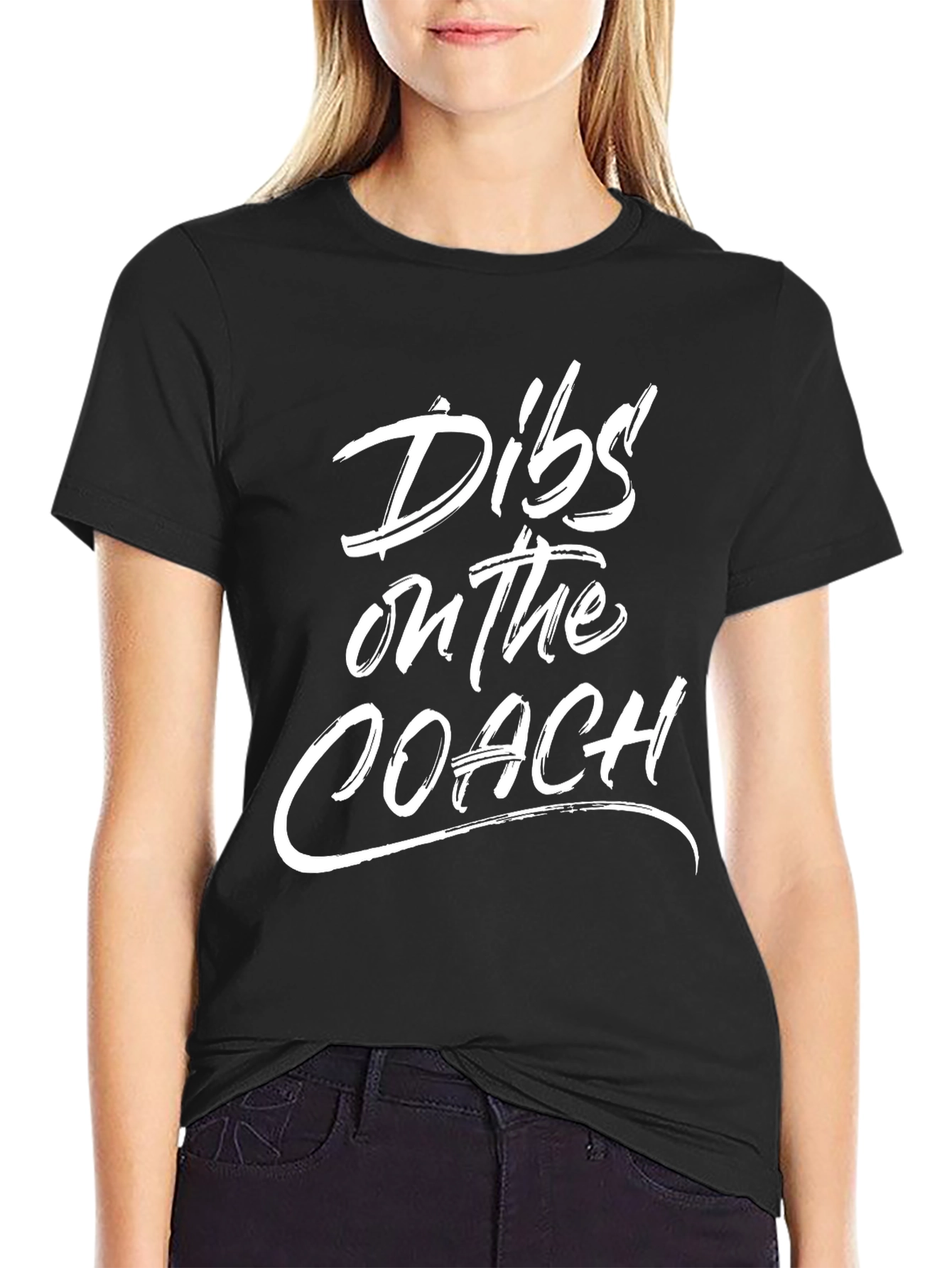 Dibs on the Coach Graphic Tee