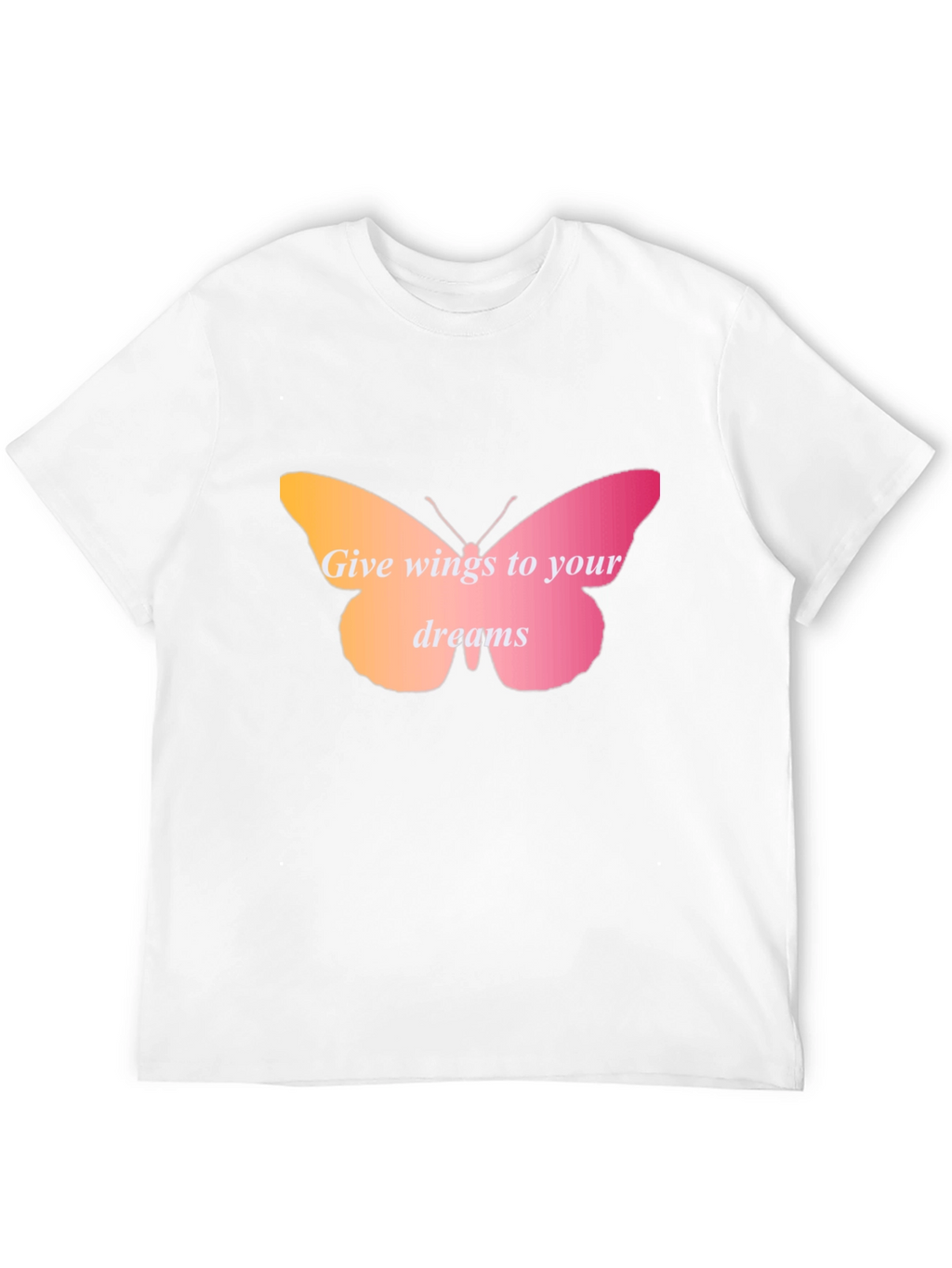 Wings to Your Dreams Butterfly Graphic Tee