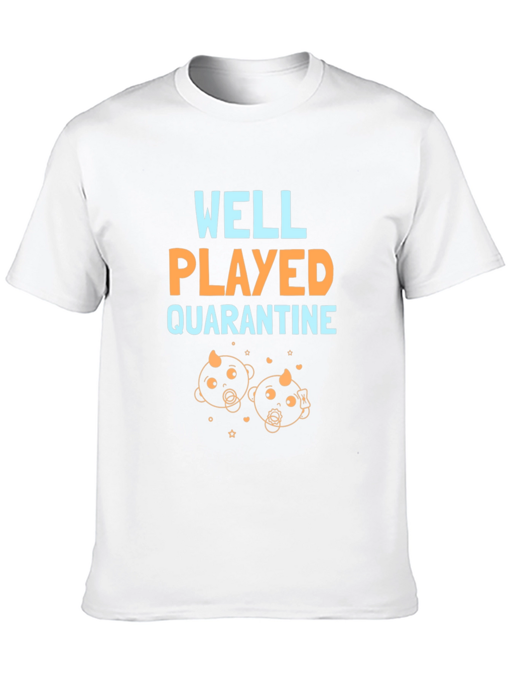 Well Played Quarantine Twins Graphic T-Shirt
