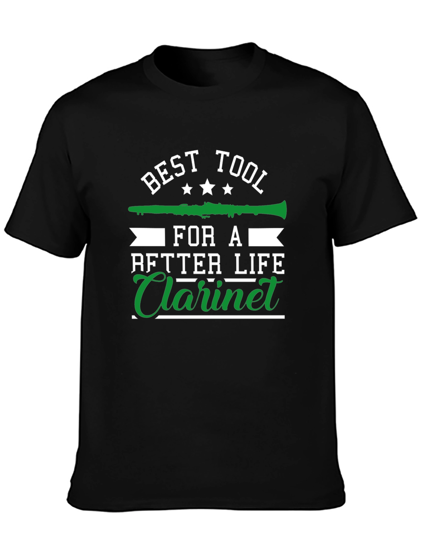 Best Tool for After Life Clarinet Graphic Tee