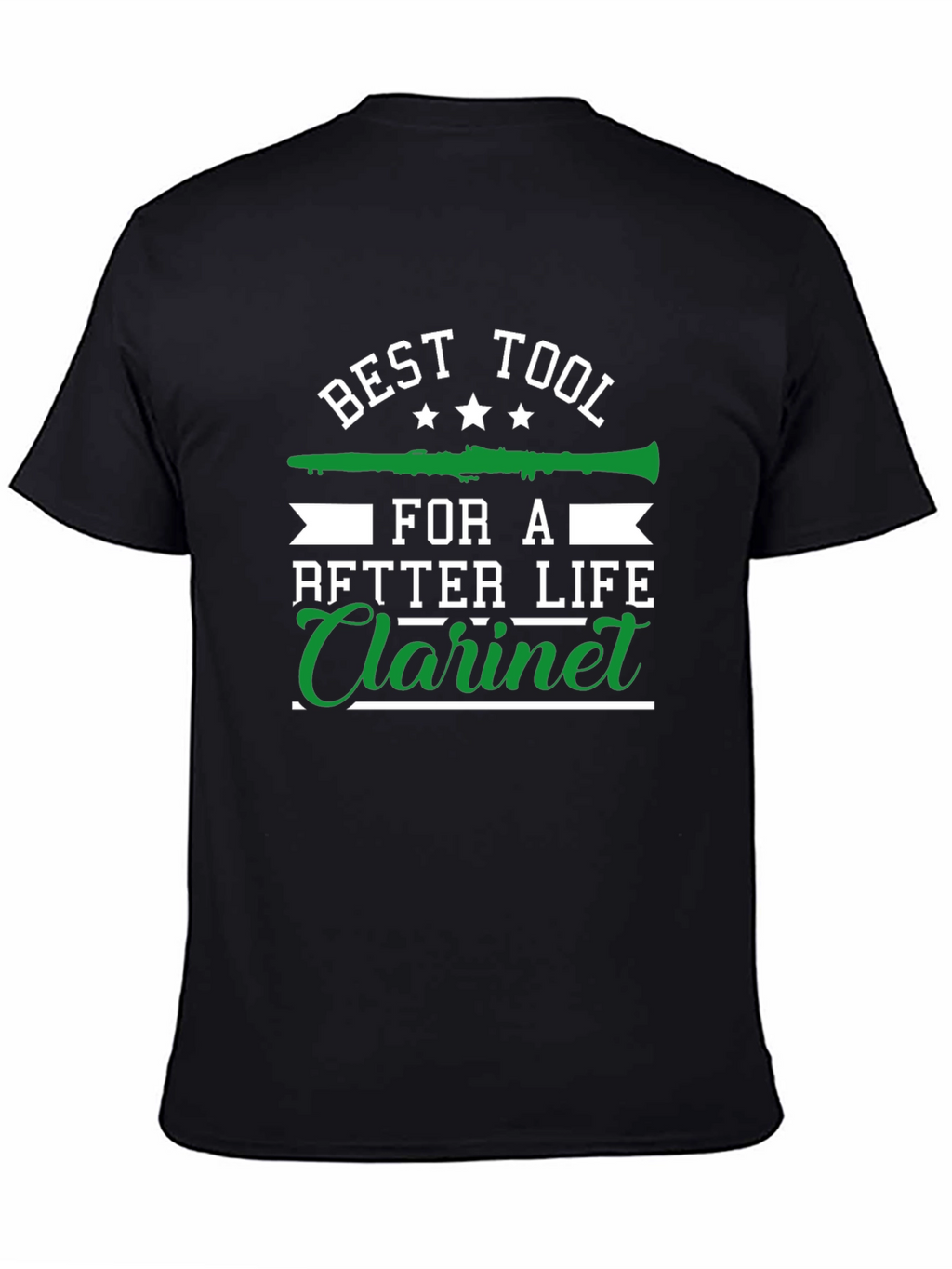 Best Tool for After Life Clarinet Graphic Tee