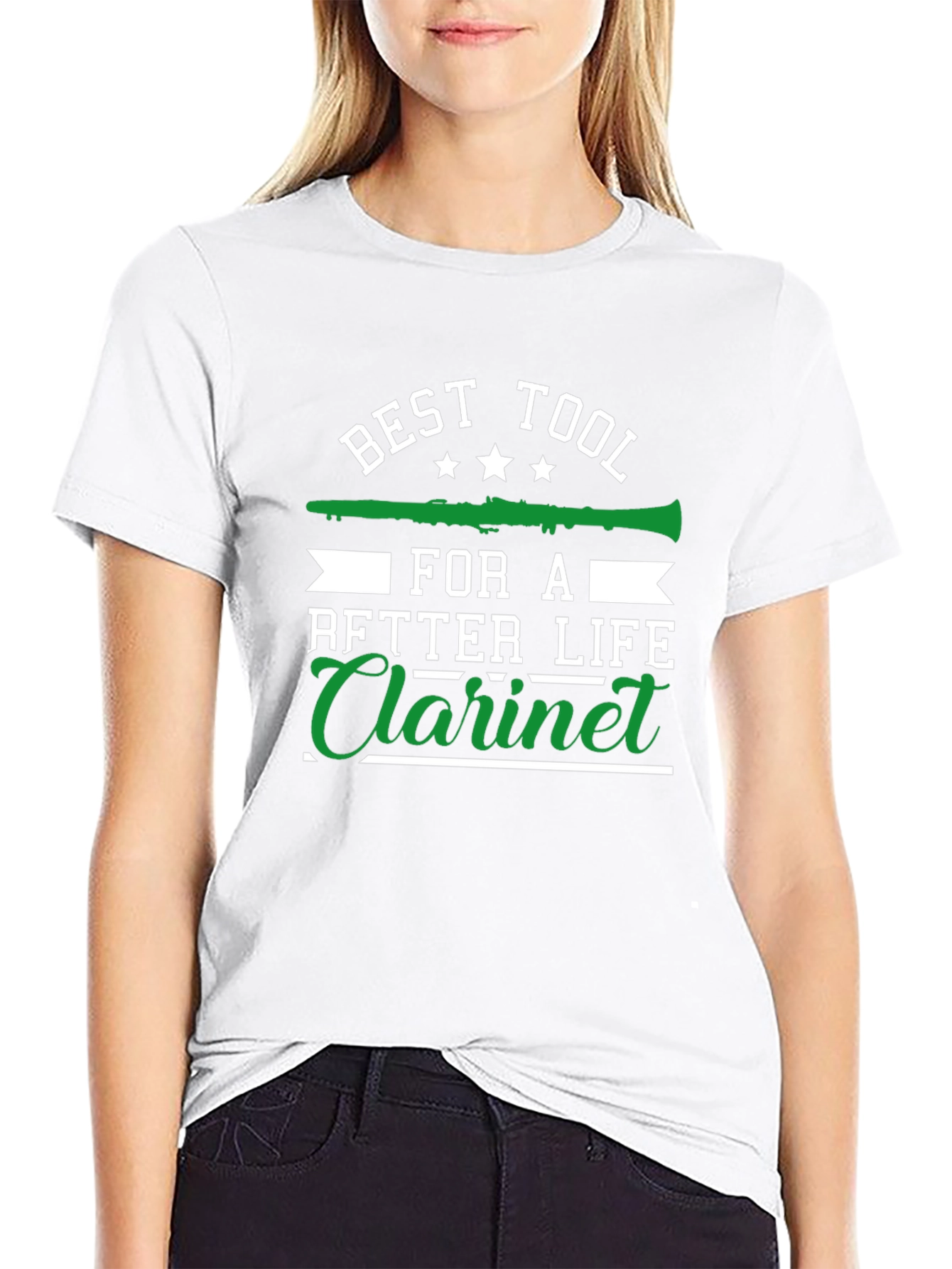 Best Tool for After Life Clarinet Graphic Tee