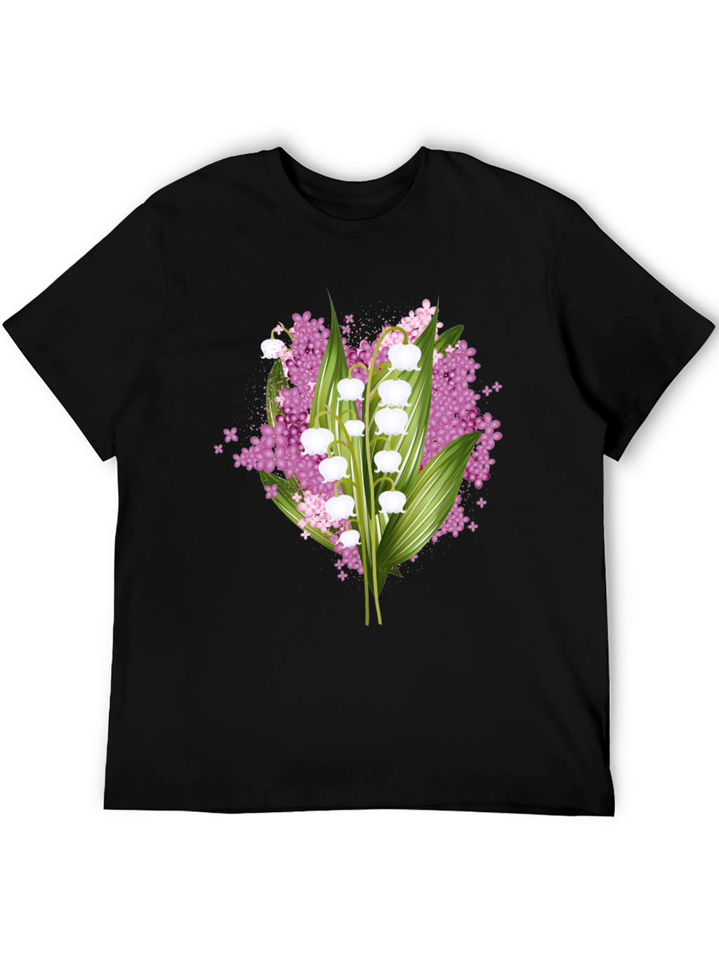 Floral Lily of the Valley Graphic Tee