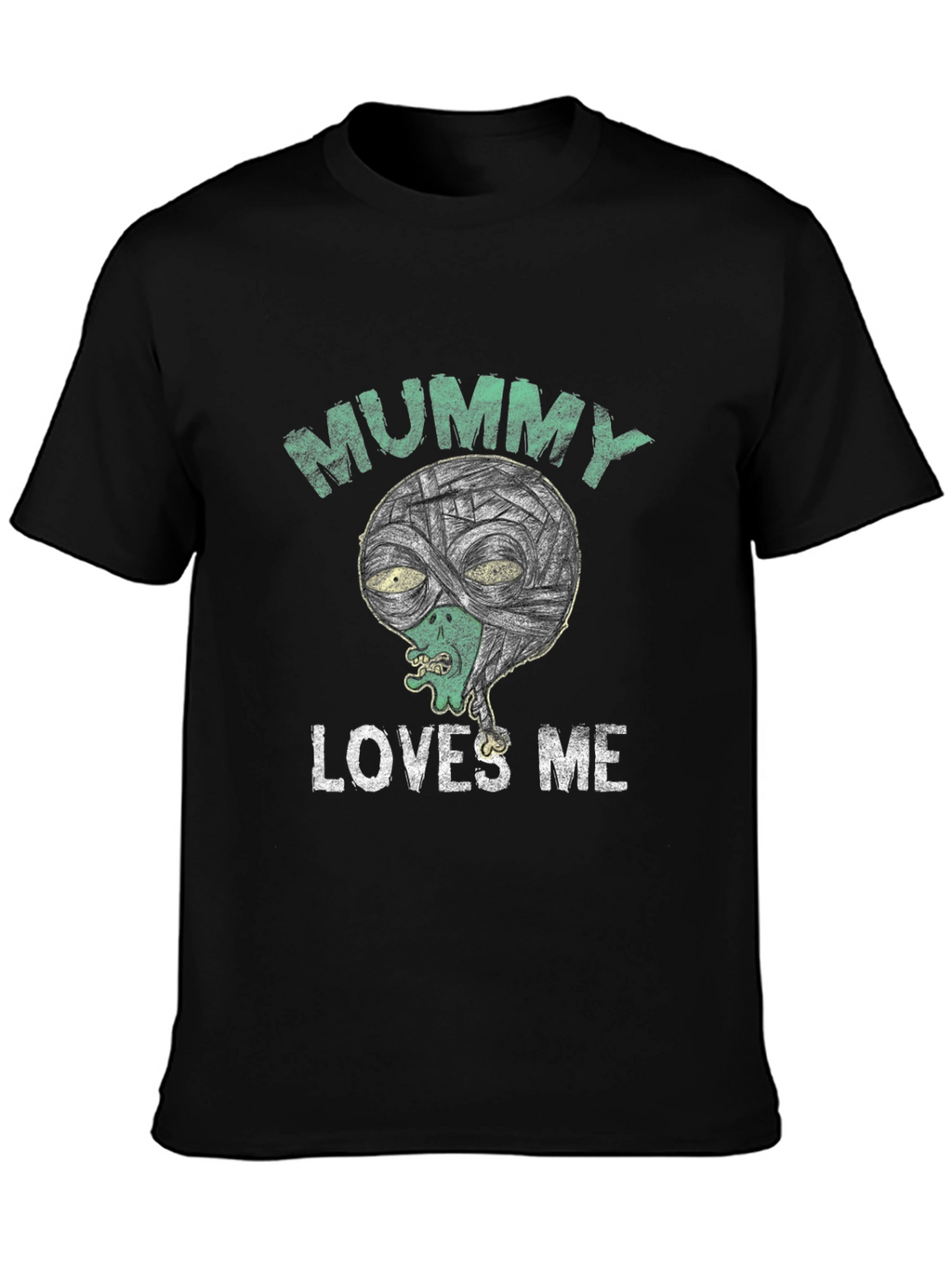 Mummy Loves Me Graphic Tee - Halloween Shirt