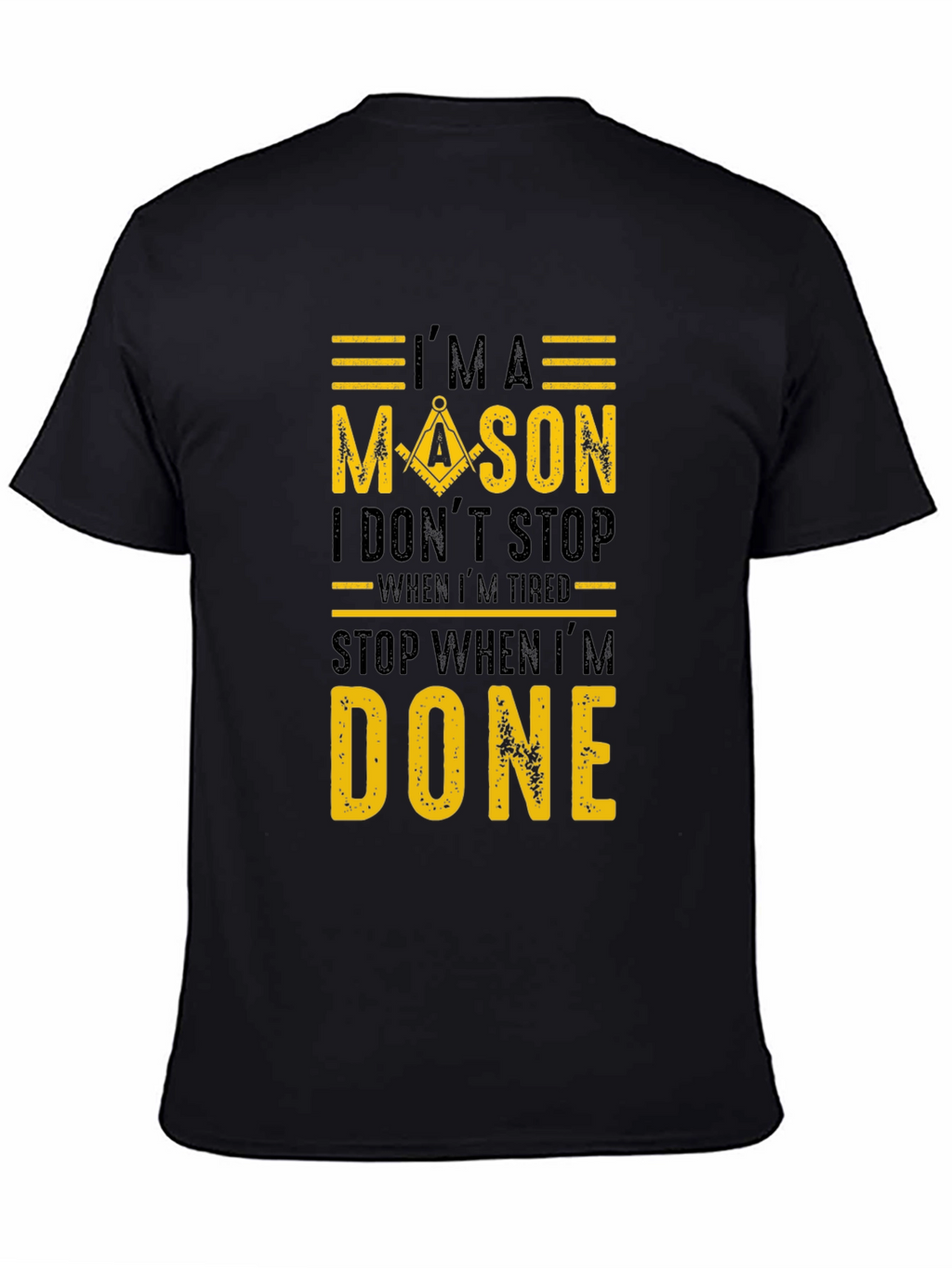 Im A Mason T-Shirt Masonic Tee Square and Compasses